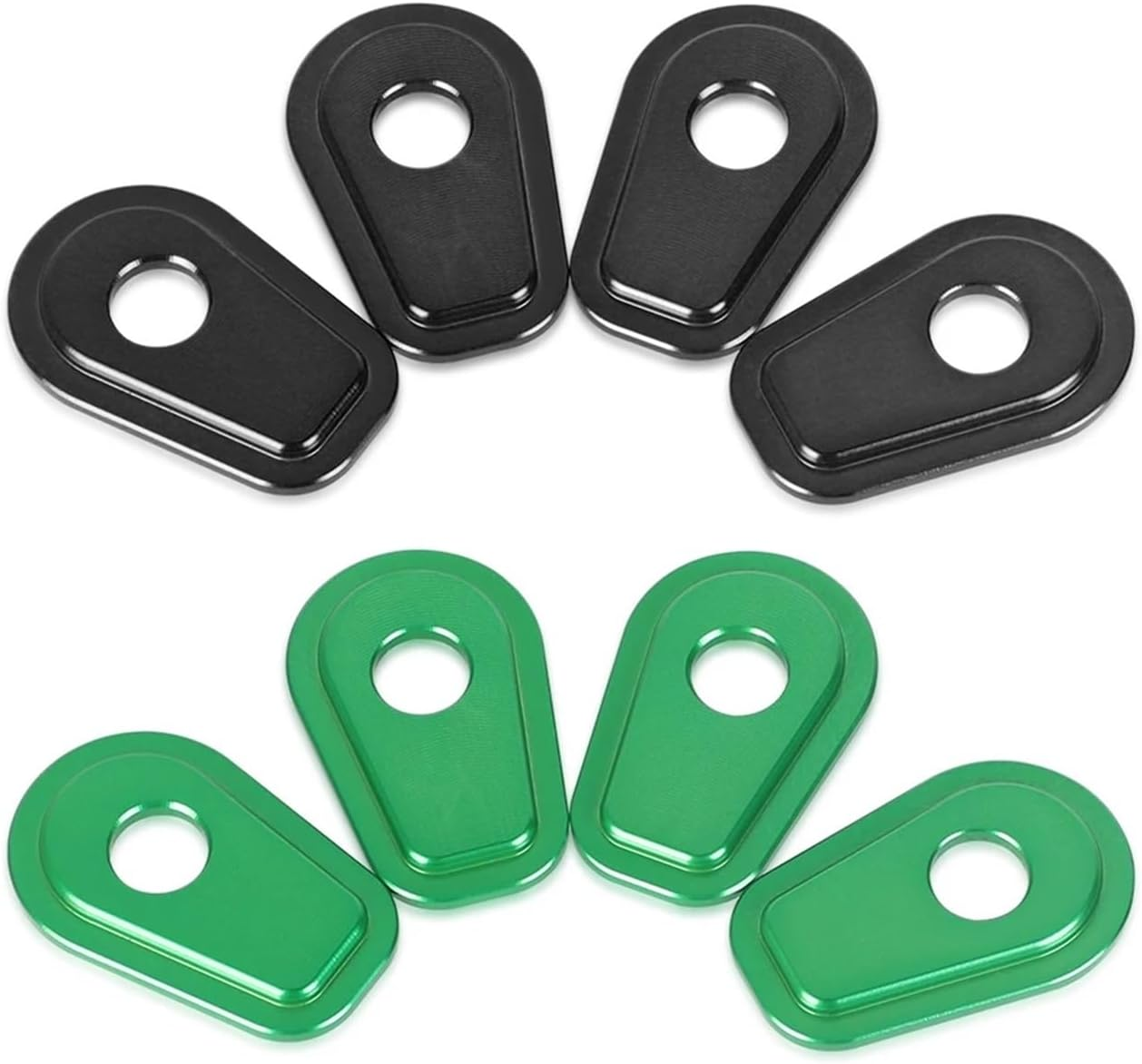 Motorcycle Refit Turn Signals Indicator Adapter Spacers Compatible with Z400 Z650 Z900 Z900RS Z1000 Ninja400 Versys-X300 Versys 650 (Color : Black) image number 6