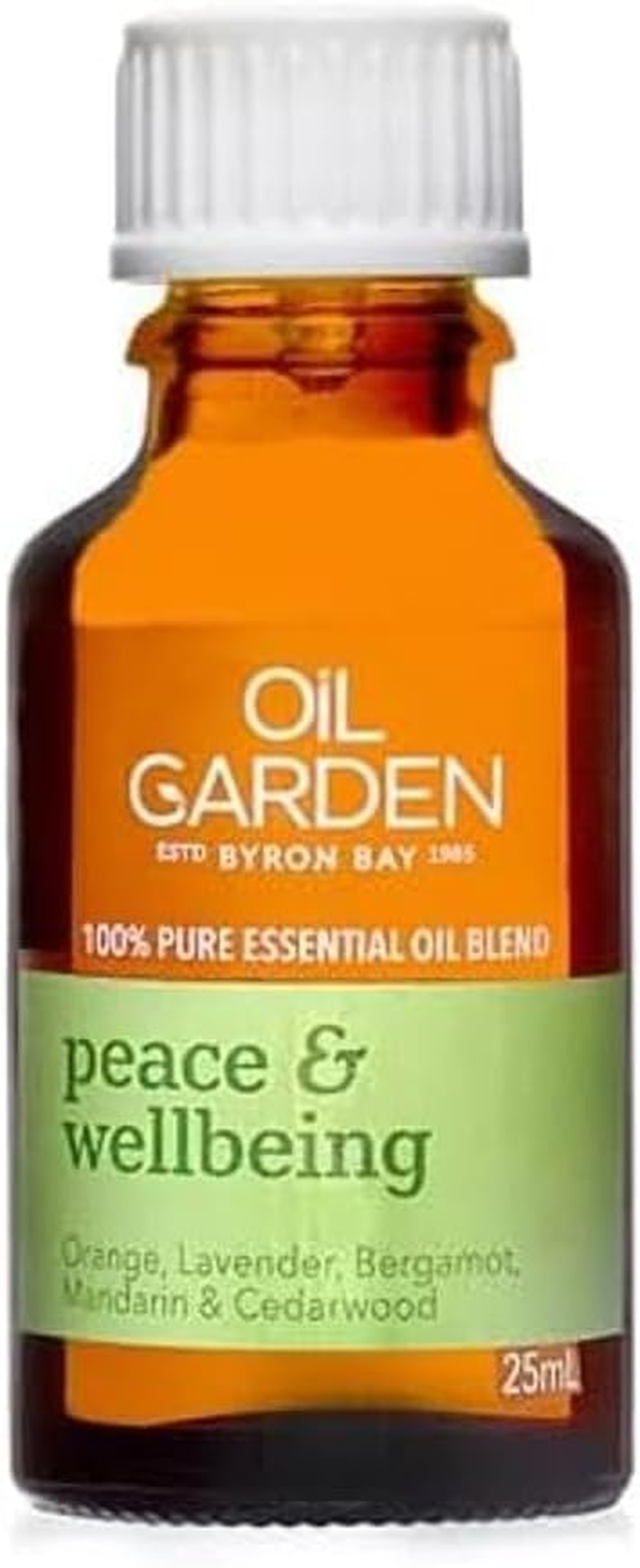 Oil Garden Peace & Wellbeing 100% Pure Essential Oil Therapeutic Aromatherapy Blend Drops 25Ml image number 1