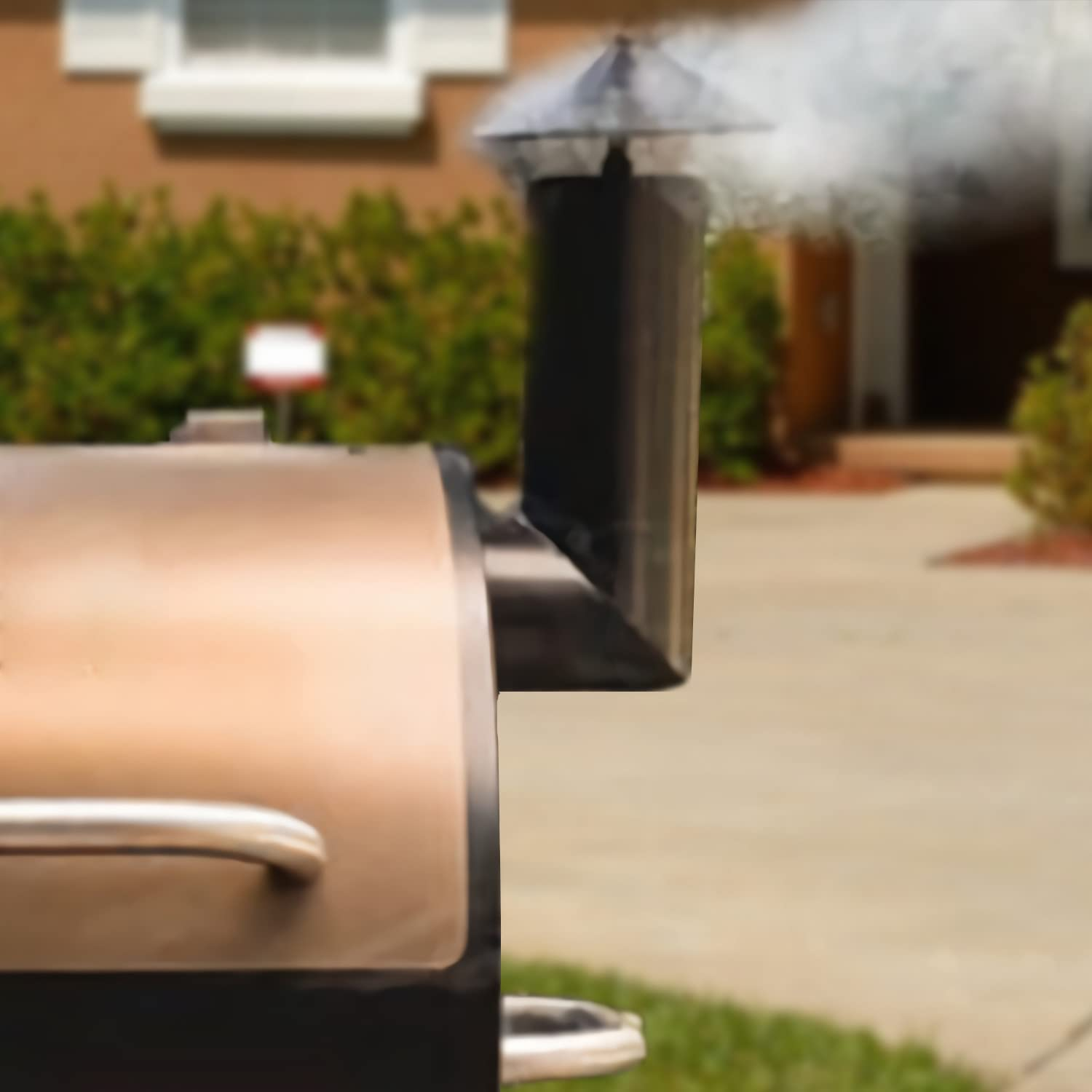 Grill Smoke Stack, Replacement for Pit Boss/Traeger/Camp Chef and Other Pellet Grills Smokestack Chimney image number 2