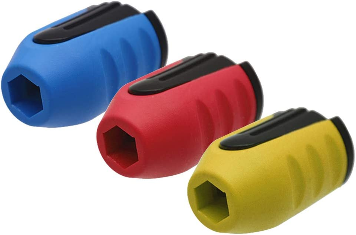 Yakamoz 3Pcs Magnetizer Ring Magnet Screwdriver Bits, Removable Magnetic Driver Screw Catcher Holder for Screwdriver Accessories and Power Bits Tool image number 2