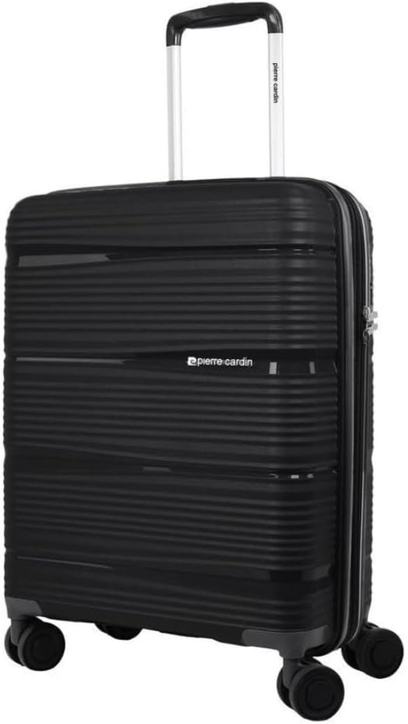 Pierre Cardin Normandy 73Cm Large Hard Shell Suitcase in Navy image number 2