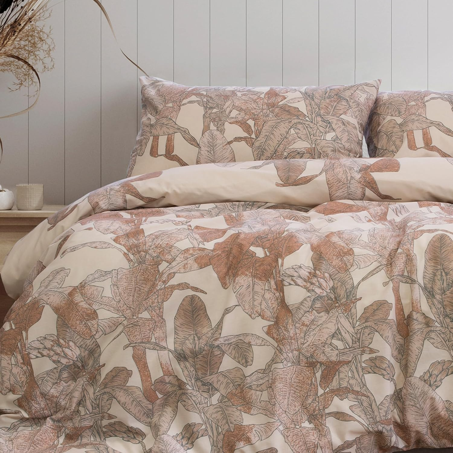 Ardor Boudoir Bayley Printed Quilt Cover Set, Queen image number 1