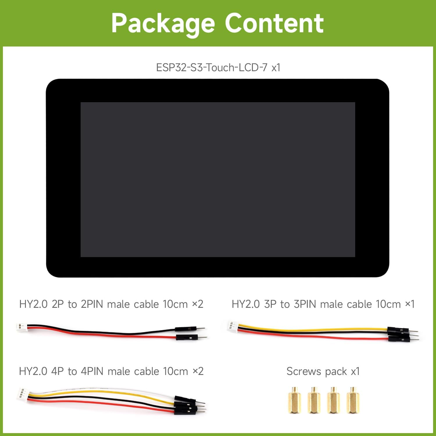 Waveshare ESP32-S3 7Inch Capacitive Touch LCD Development Board, ESP32 with Display, 800&times;480, 5-Point Touch, up to 240Mhz Frequency, Supports Wi-F & Blue-T, with Onboard An-Tenna image number 1