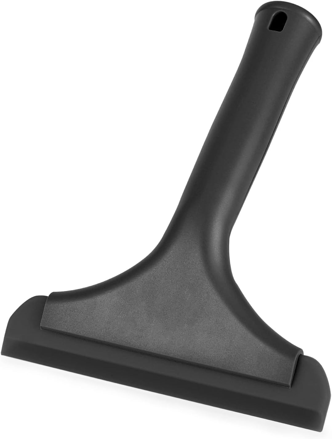Small Silicone Squeegee Window Shower Squeegee Tool,Auto Water Blade for Car Windshield, Window, Mirror, Glass Door,Bathroom (Black, One Size) image number 1