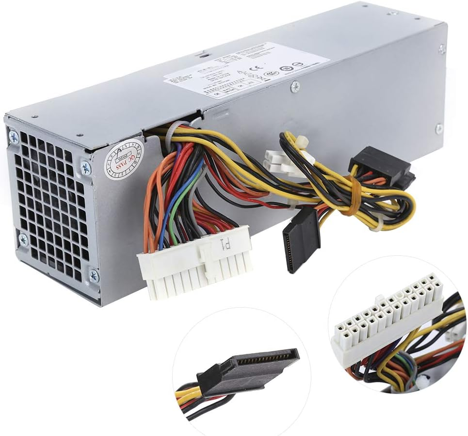 240W Replacement Power Supply for DELL Optiplex 3010 7010 9010 SFF/390 790 990 SFF, Strong and Sturdy image number 1