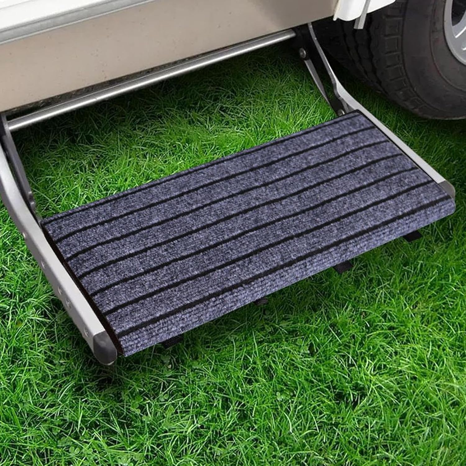 Rv Step Covers | Rv Protective Step Mats - Non-Slip, Heavy Duty Replacement Part, Motorhome Accessories for Outdoor Travel Camping image number 1
