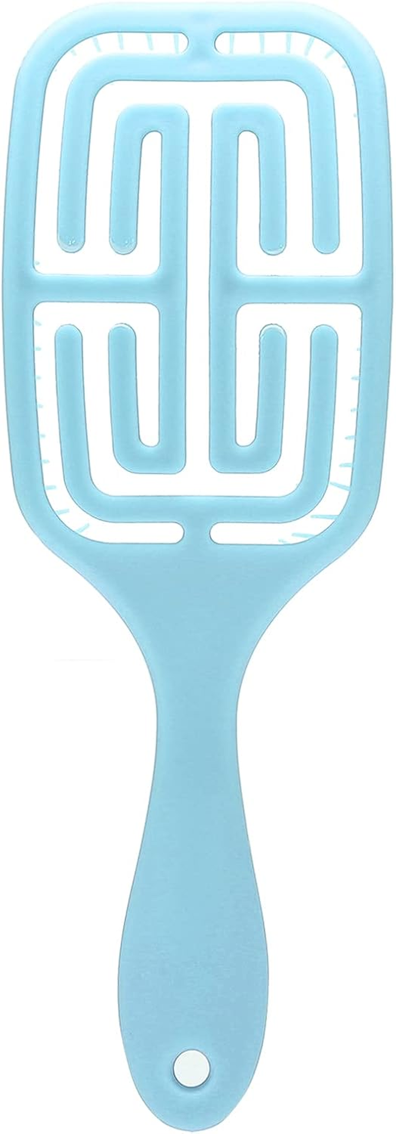 Detangling Hair Brush Styling Comb for Curly Hair and Scalp Massage (BLUE) image number 2