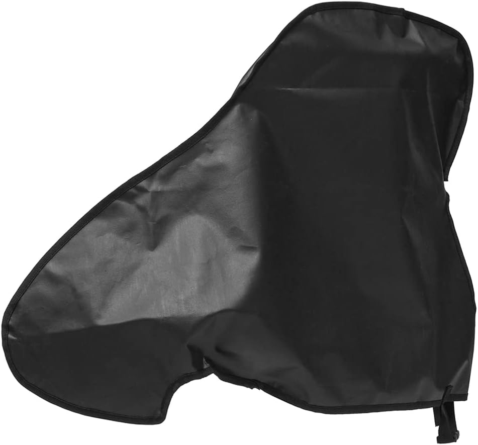 Staright Waterproof Caravan Hitch Cover PVC Trailer Tow Ball Coupling Lock Breathable Dust Rain Snow Dustproof Protector image number 3