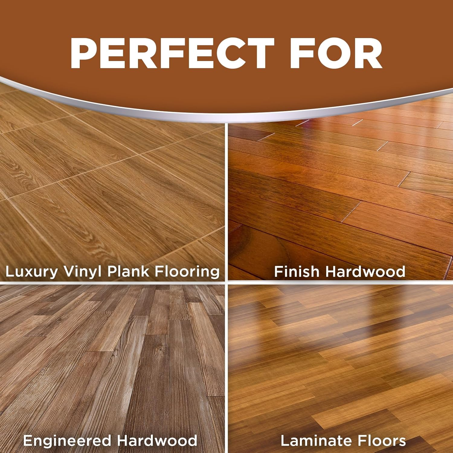 Weiman Hardwood Polish and Restorer - Wood Floor Cleaner for High-Traffic Areas - Removes Scratches & Restores Natural Shine - 946Ml, Pack of 2 image number 1