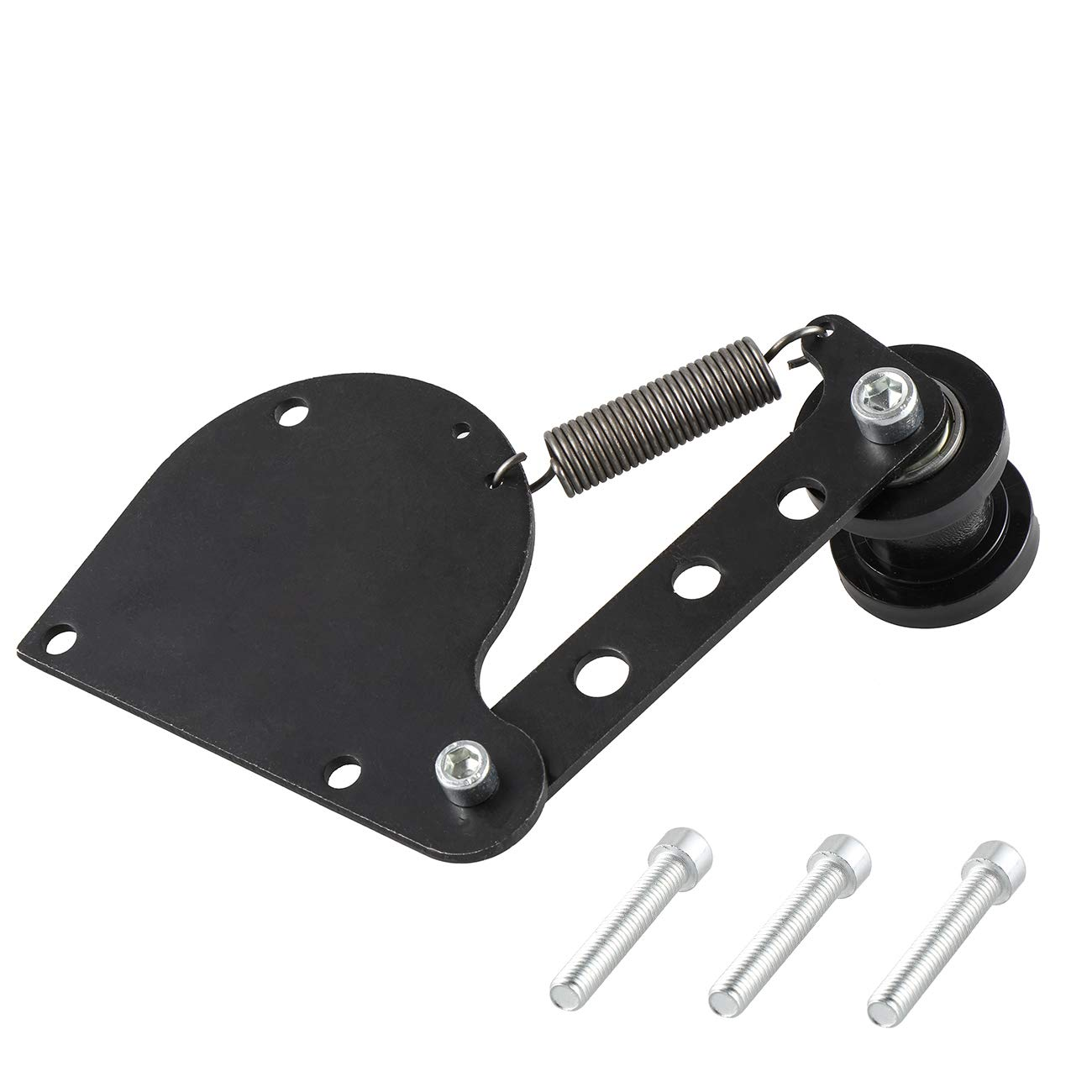 Sthus Black Spring Loaded Chain Tensioner for 49Cc 66Cc 80Cc Engine Motorized Bike 2 Stroke Engine image number 5
