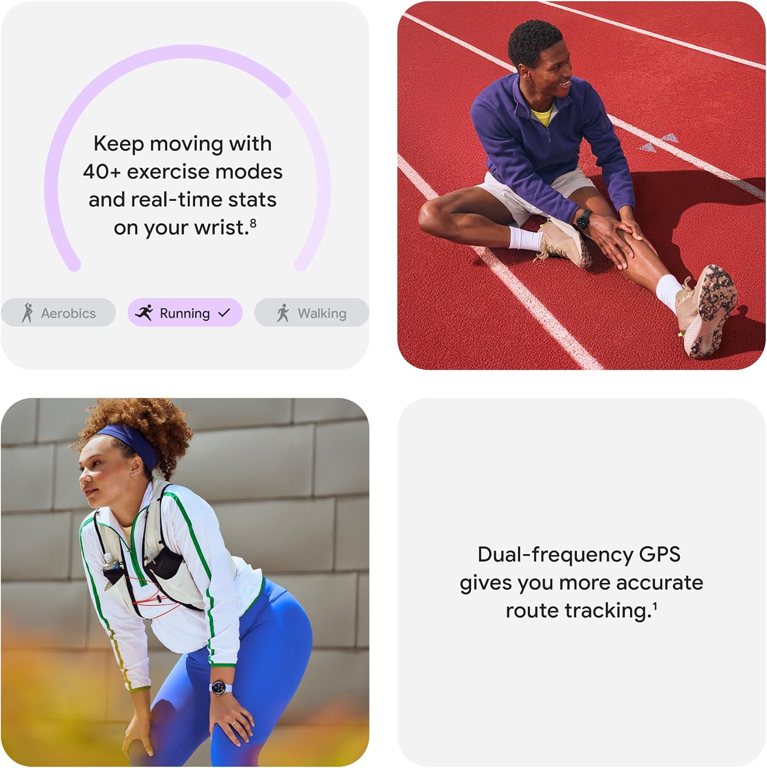 Google Pixel Watch 4 41MM Wifi Silver/Iris