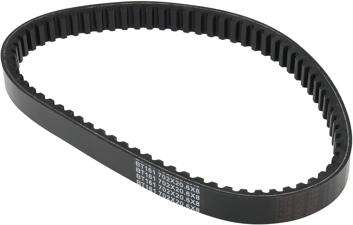 SG Store 1X Lawn Mower Belt GT37419 Replacement Part AUC13704 Transmission Belt MIA12479 Compatible with John Deere D105 E100 X105 X106 Lawn Mower 702X20.6X8Mm image number 2