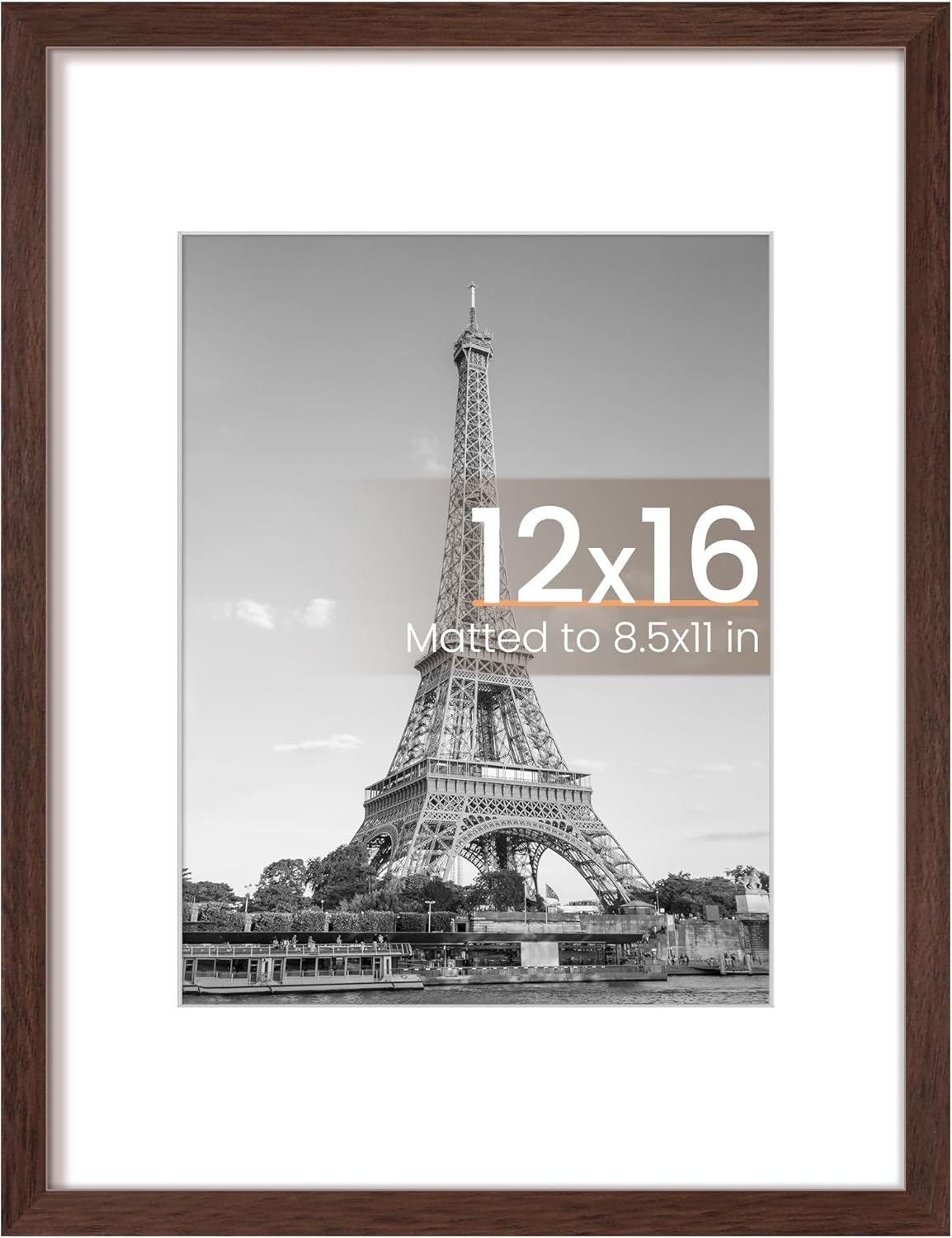 Upsimples 11X14 Picture Frame, 3 Pack 14X11 Picture Frame Black, Wall Hanging Picture 27.94 X 35.56Cm image number 4