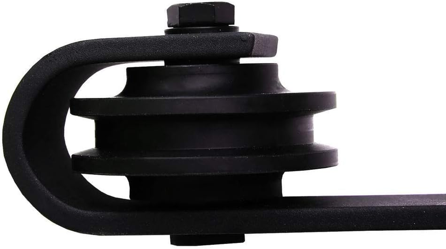 Levede Sliding Barn Door Kit 1.5M Model a - Antique, Hardware, Track Set, Interior, Sliding image number 3