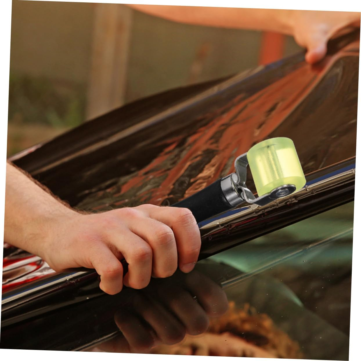 LALADEFIEE Automotive Sound Deadening Roller for Noise Insulation and Vibration Reduction Rubber Seam Tool for Car Compact and Design