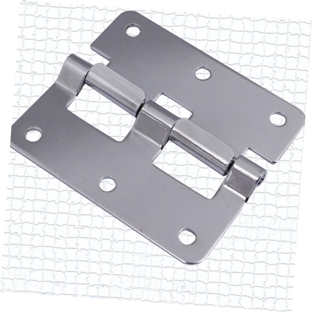 Veemoon 2Pcs Luggage Hinge Iron Metal Mute Flat Hinge Replacement for Suitcase Loose-Leaf Accessories image number 4