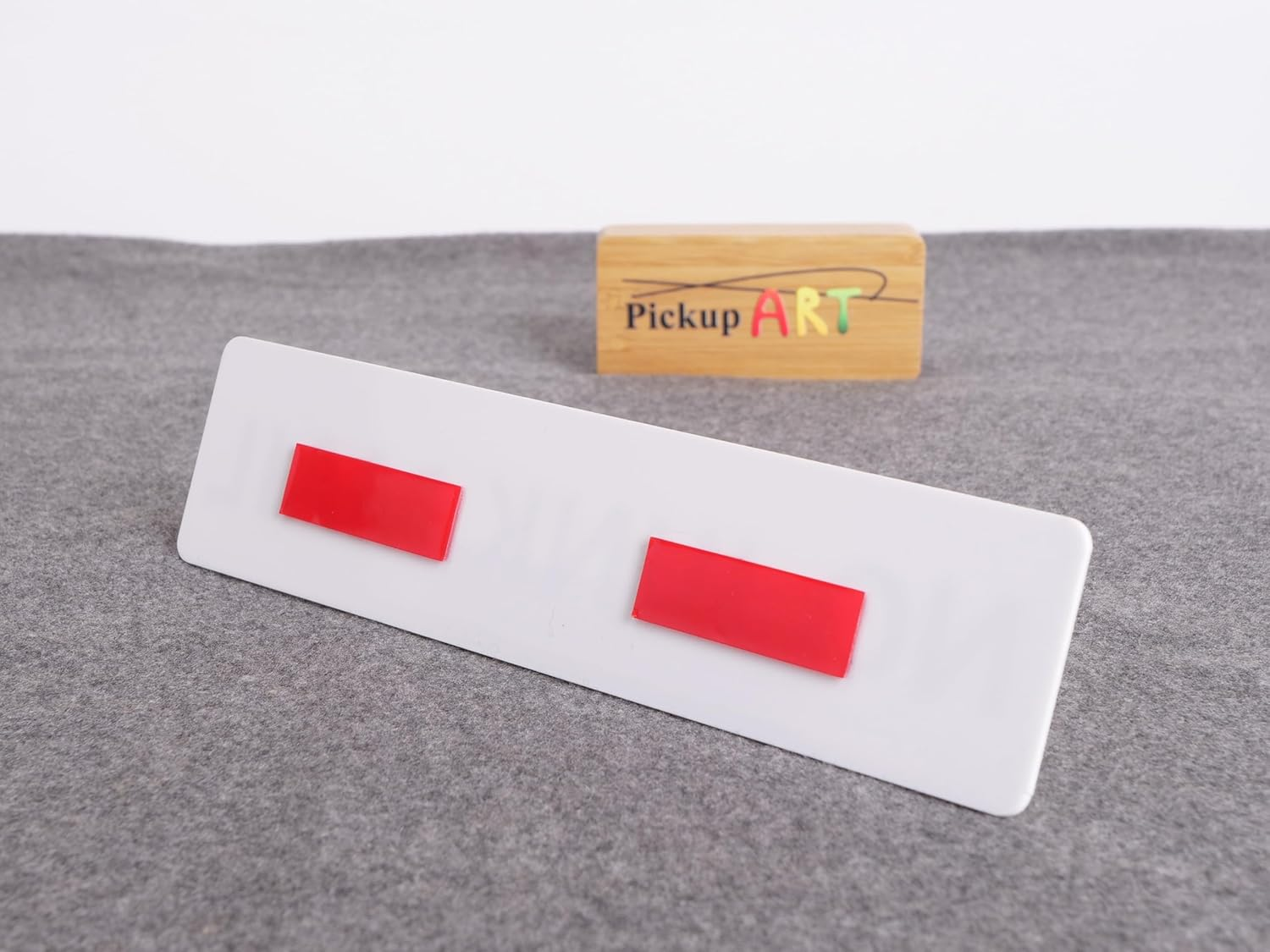 Letters Sign Self Adhesive Plaque Decal on Letterbox Mailbox (20X80Mm, Style 3) image number 4