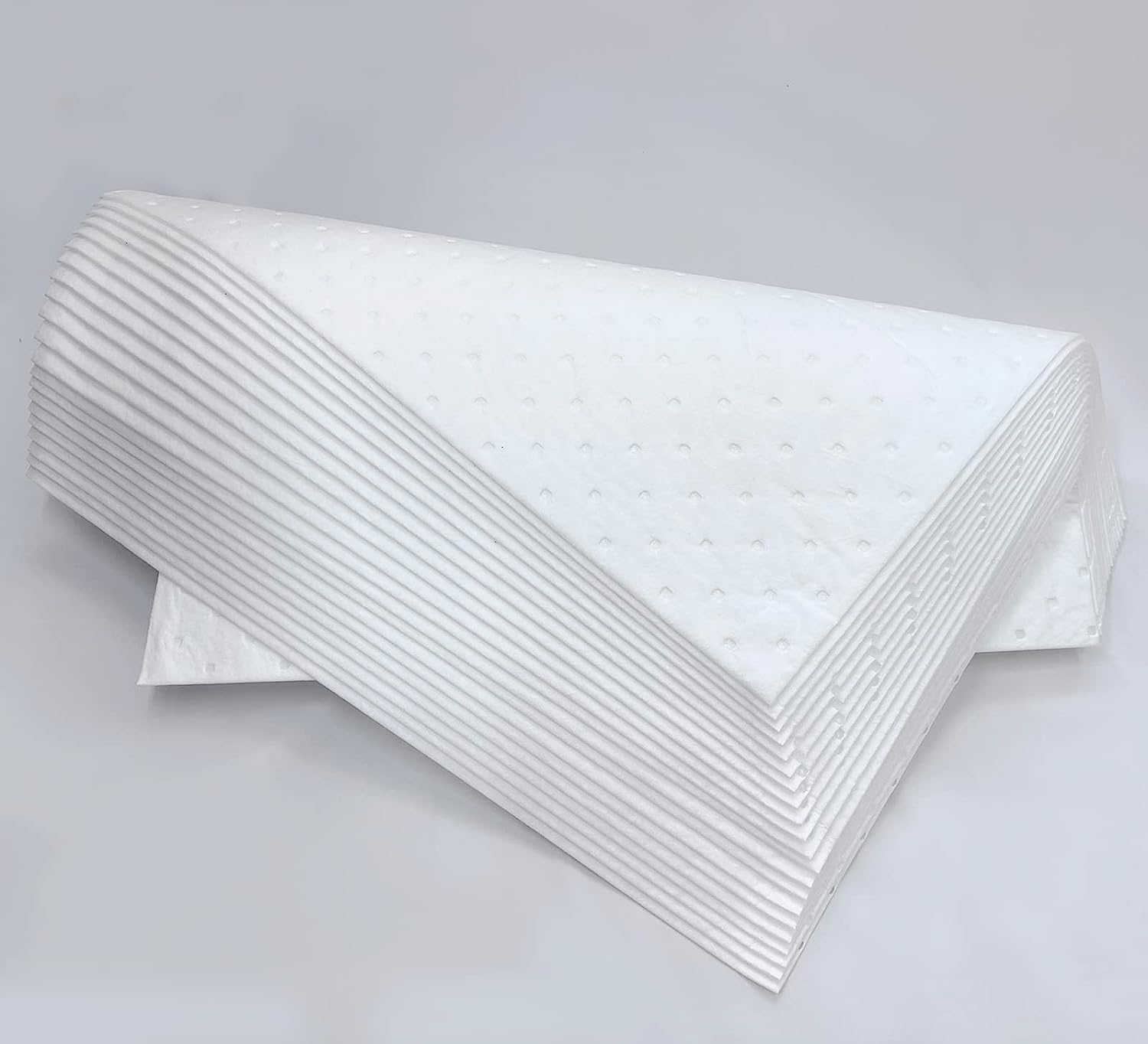 Heavyweight Oil Absorbing Pads,White Absorbing Heavy Weight Oil-Only Absorbent Mat Pad (20 Pads,15" X 20"')&hellip; image number 5