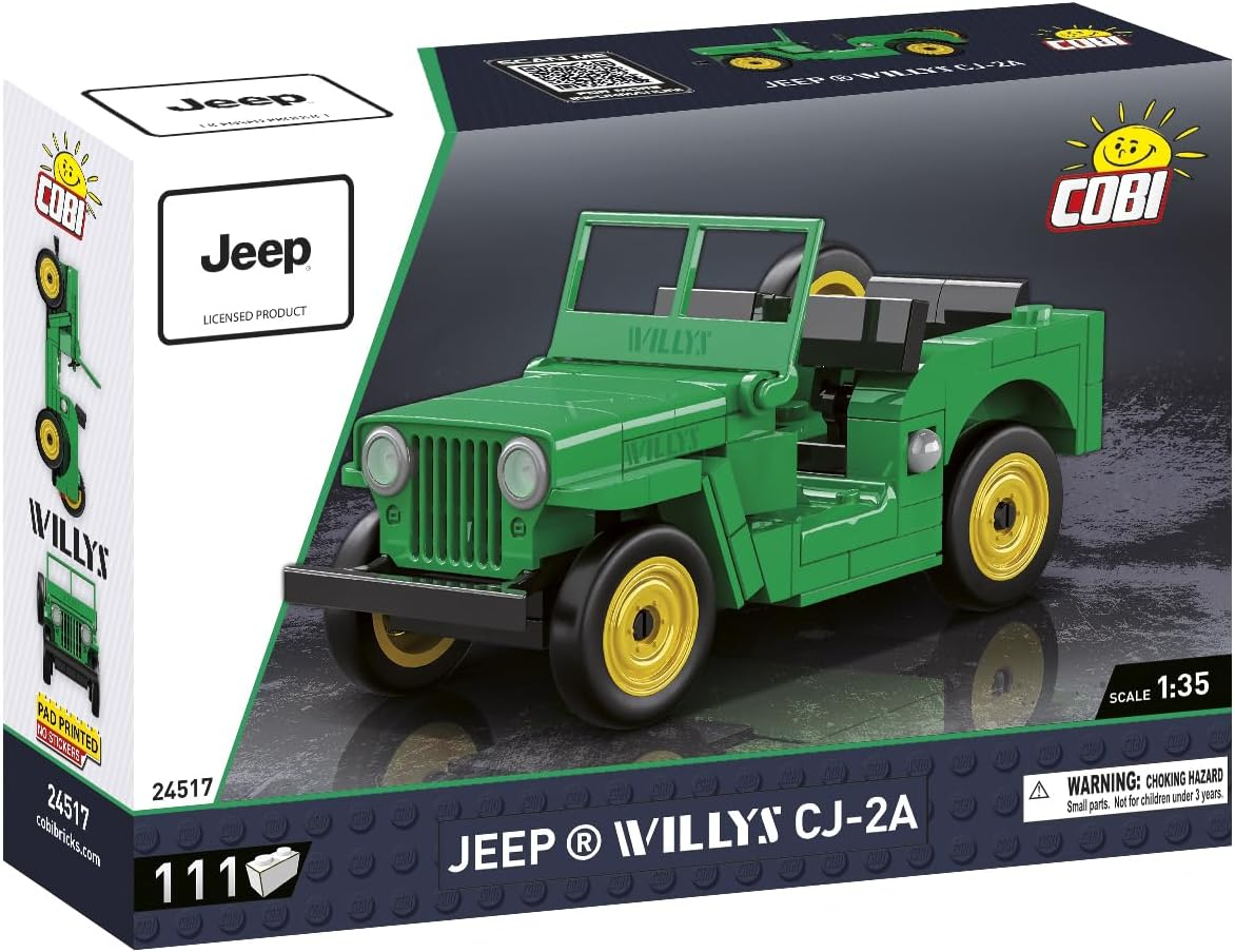 COBI Jeep Willys CJ-2A (Green) image number 1