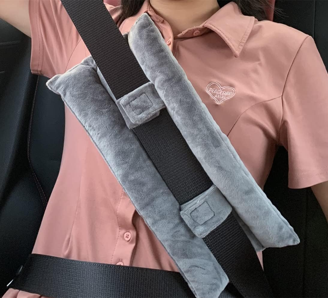 Seat Belt Pillow for Mastectomy Post-Surgery, Heart Surgery Recovery Support Cushion for Chest Chemo Port Pacemaker Bypass Hysterectomy Recovery Pillow image number 4