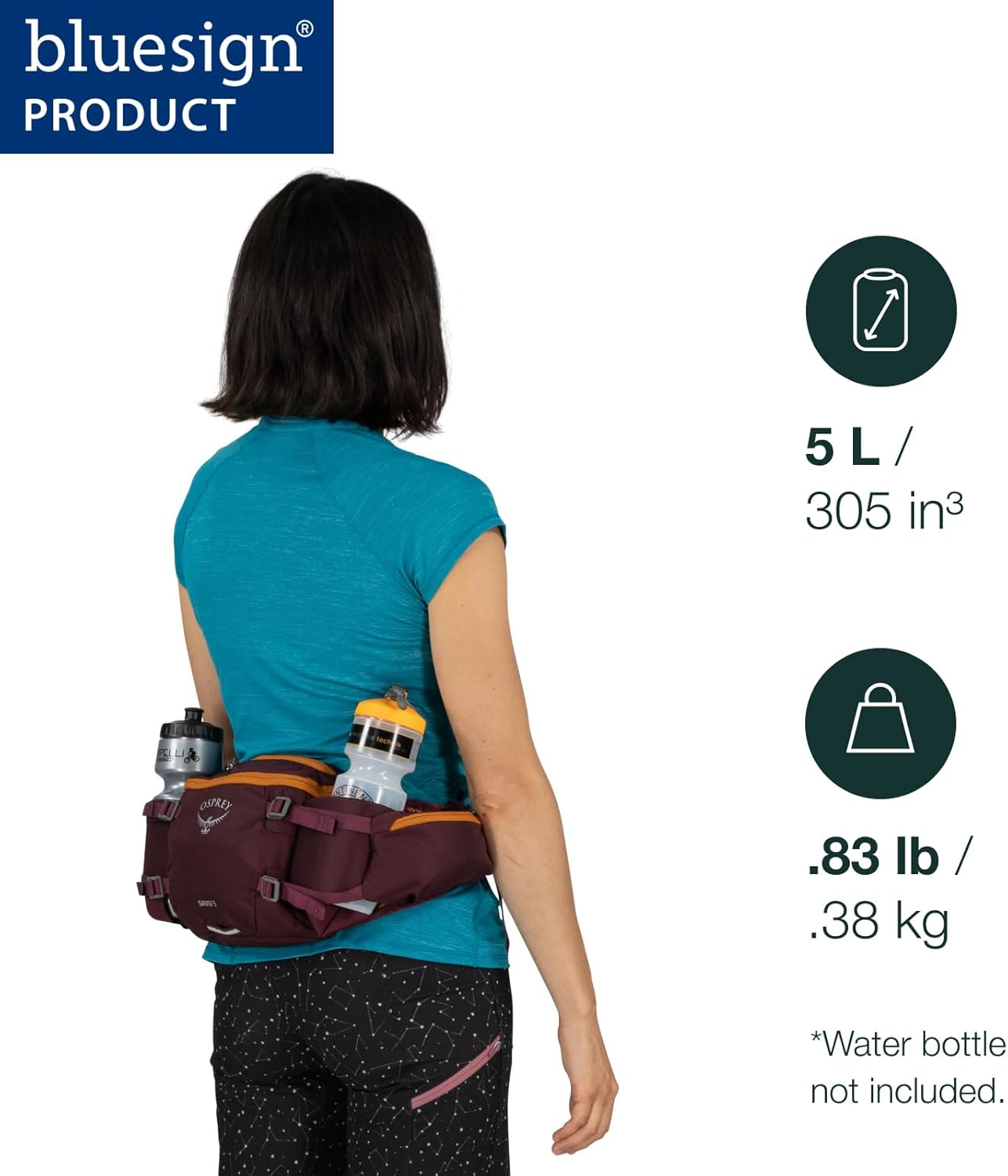 Osprey Savu 5 Unisex Hydration Lumbar Pack image number 4