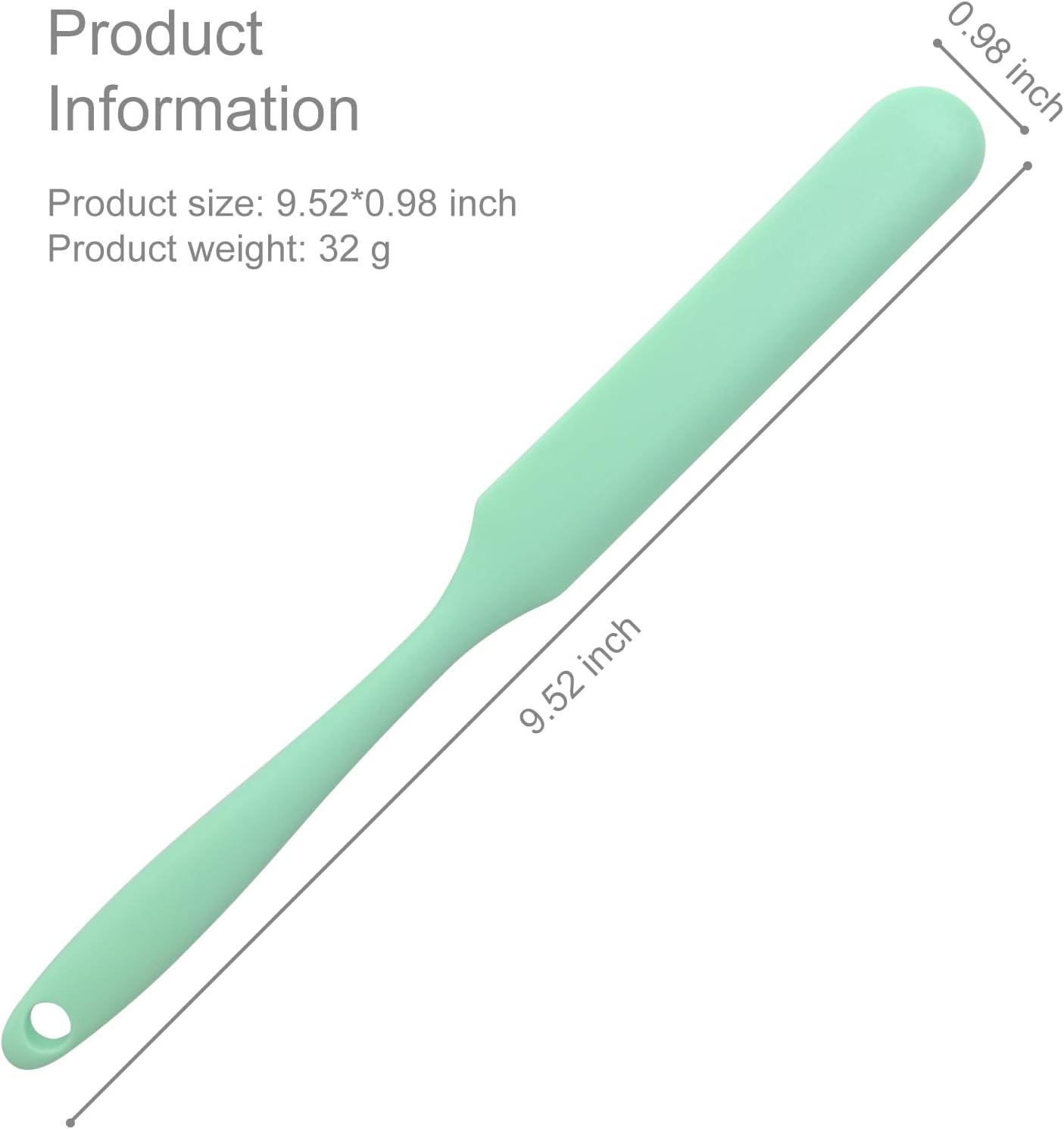 Jaasuee 4-Piece Non-Stick Wax Spatulas Set, Silicone Waxing Applicators for Hair Removal, Home Salon Body Use (Pink, Yellow, Purple, Green) image number 5