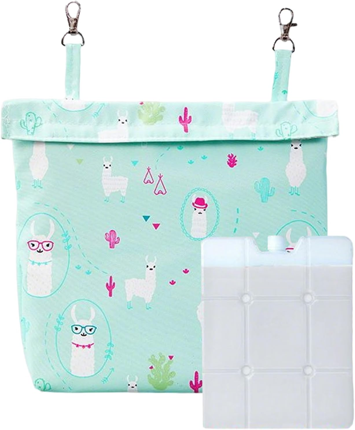 Rronnoy Bunny Cage Ice Pack | Summer Animal Cooling Solution,Hangable Reusable Ice Pack for Rabbits Rodents Guinea Pigs Indoor Small Animals Cage image number 2