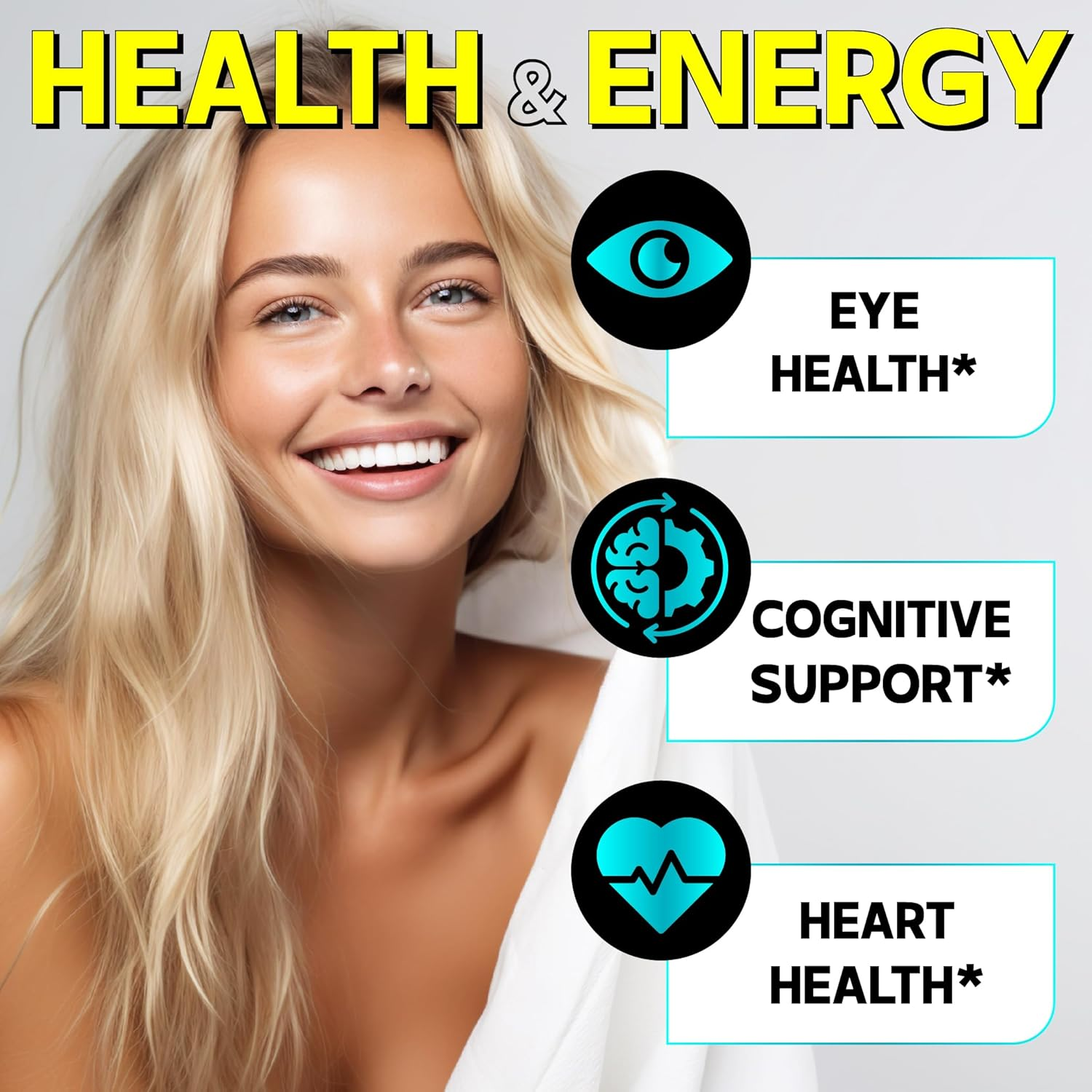 DEDICAD 3600Mg Bilberry Supplement for Eyes - 210 Capsules - Extra Strength for Support Vision, Cognitive, Body Management & Heart Health image number 5