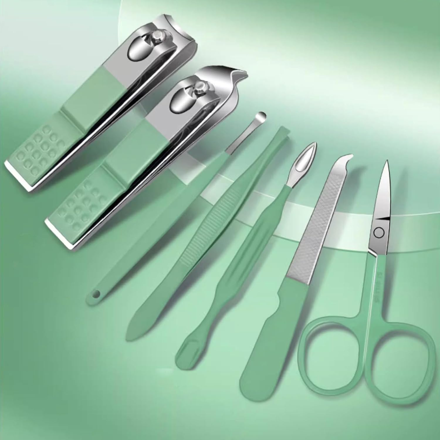 Xolixorium Manicure Set Complete Nail Clippers Kit with Travel Case Portable Manicure Tools and Nail Care Kit Ideal Gift for Men Women Friends and Family Nail Kit Collection image number 4