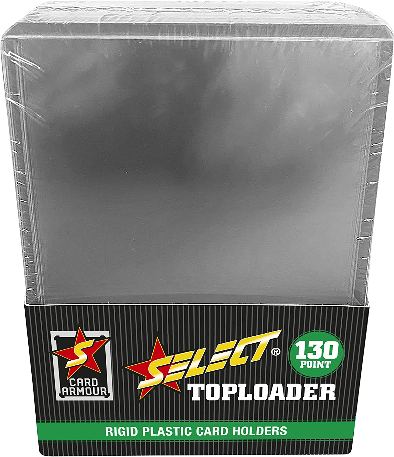 Card Armour 130Pt Top Loaders (10 Pack) Protection for Collectable Trading Cards image number 1