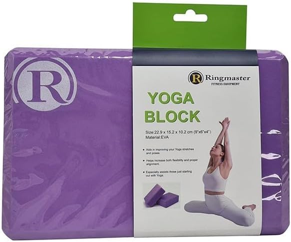 Ringmaster Yoga Block Purple image number 1