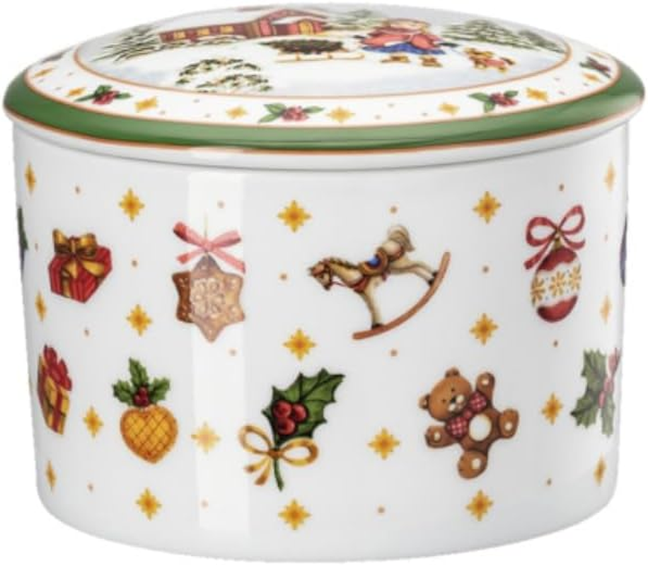 Happy Wintertime Small Tin 11 X 8 Cm