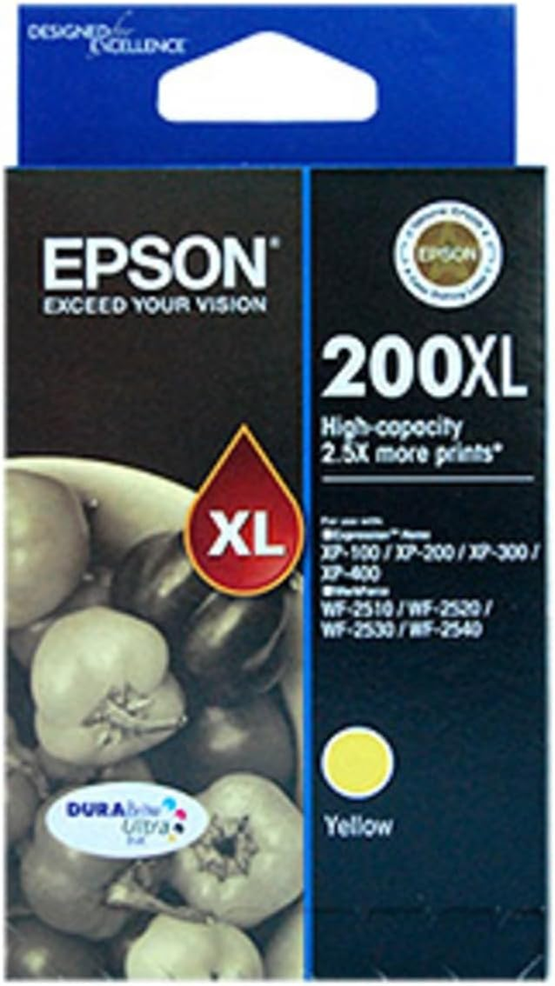 EPSON 200XL High Cap Durabrite Ultra Yellow Ink