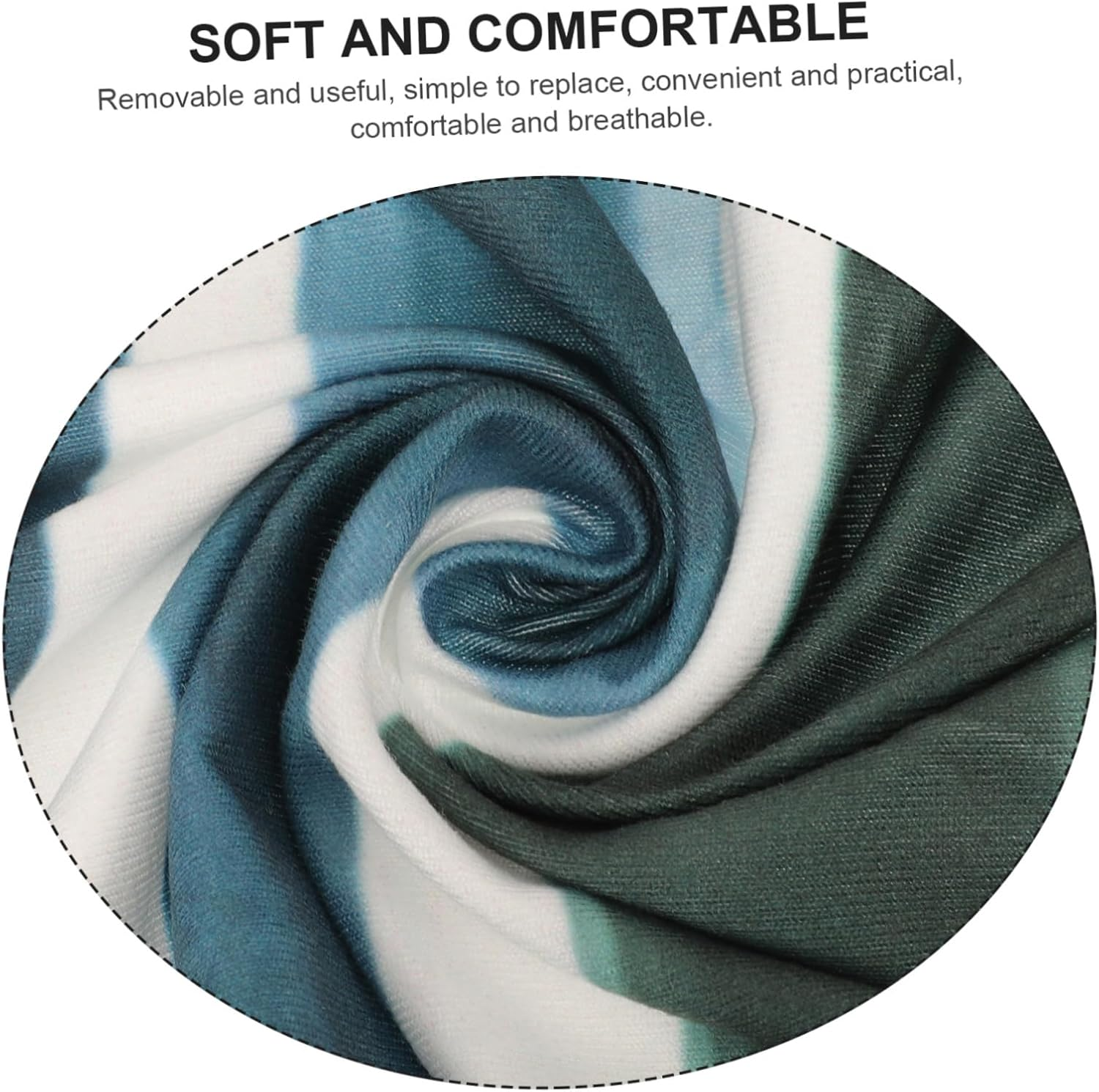 Baby Changing Pad Cover and Diaper Changing Pad Sheet for Infants Washable Removable Elastic Fabric Rainbow Stripe Reusable for Nursery Use image number 5