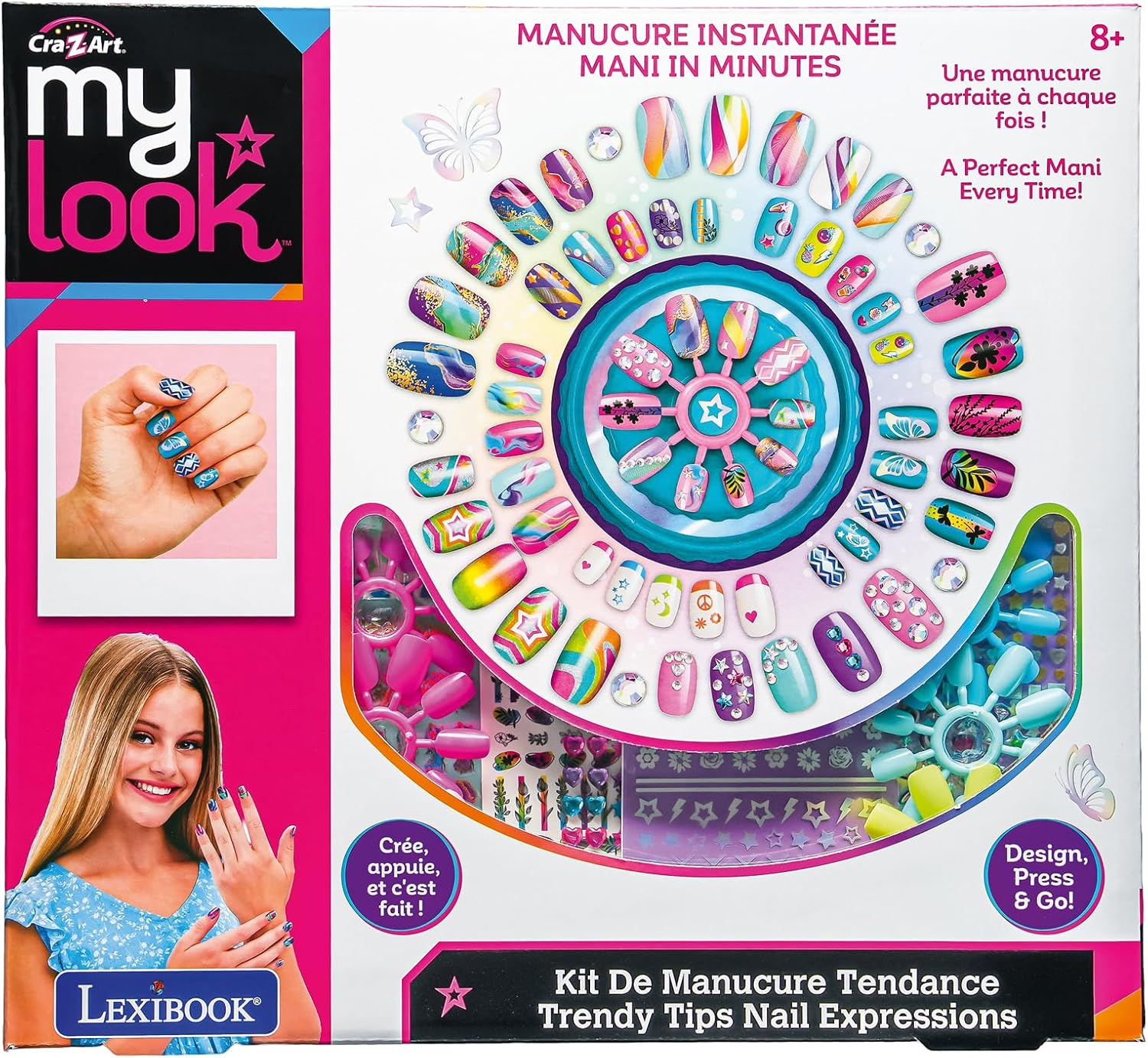 Lexibook Trendy Nail Expressions Kit image number 2
