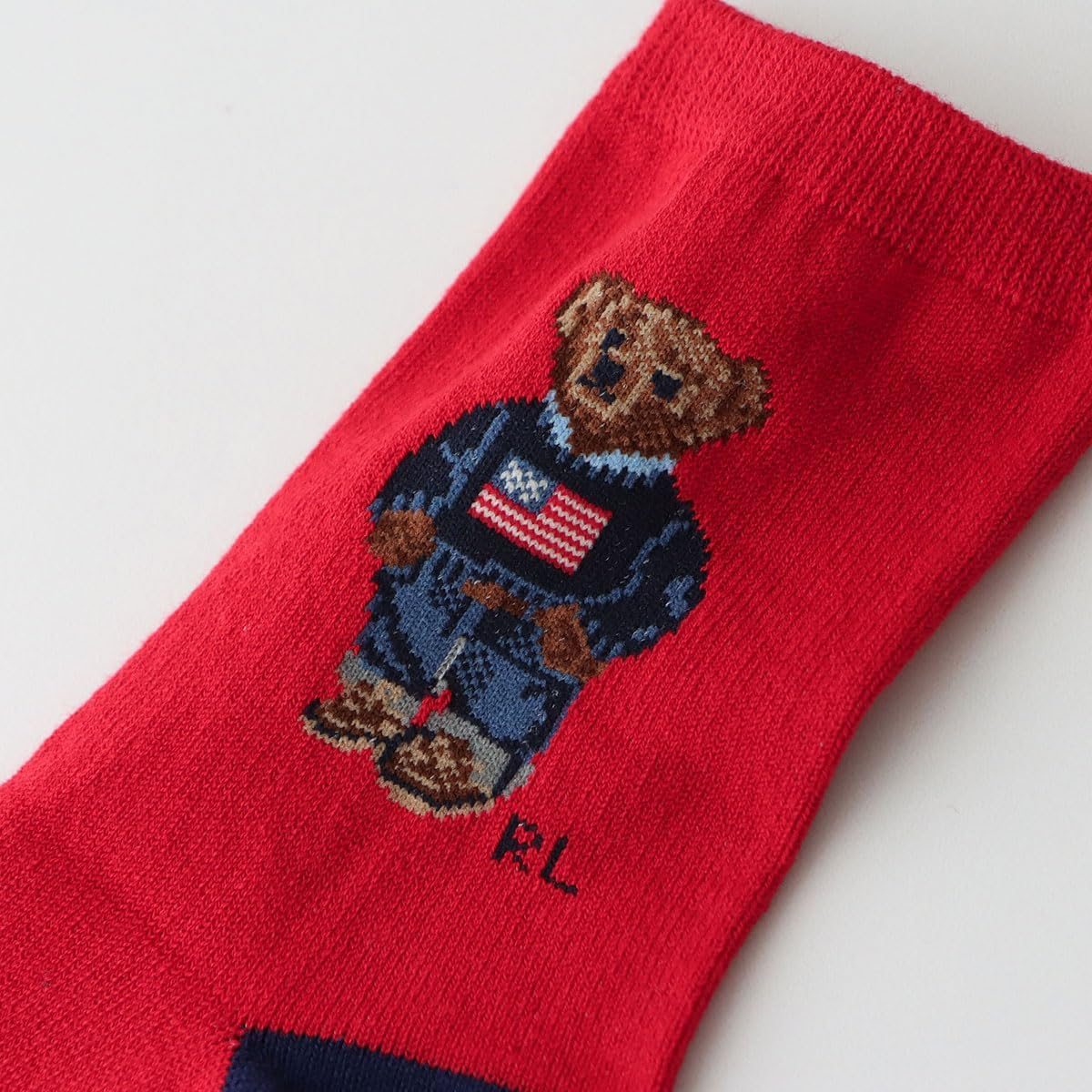 Polo Ralph Lauren Americana Bear Socks 04835745/04863745 Unisex Kids image number 2