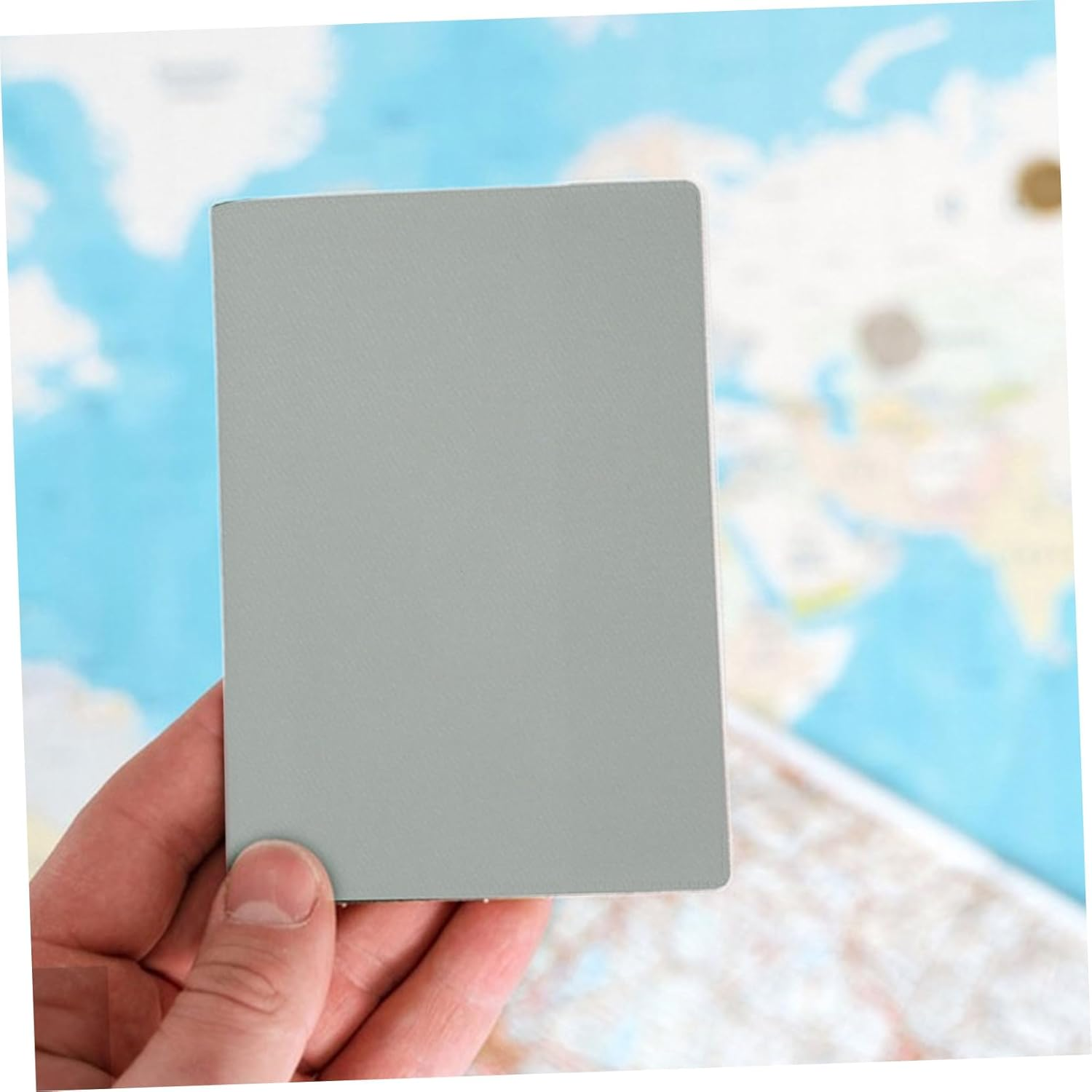 Angoily 15Pcs Travel Document Holder Transparent Frosted Passport Organizer for Cards and Certificates Multifunctional Travel Accessory for Safe and Convenient image number 1