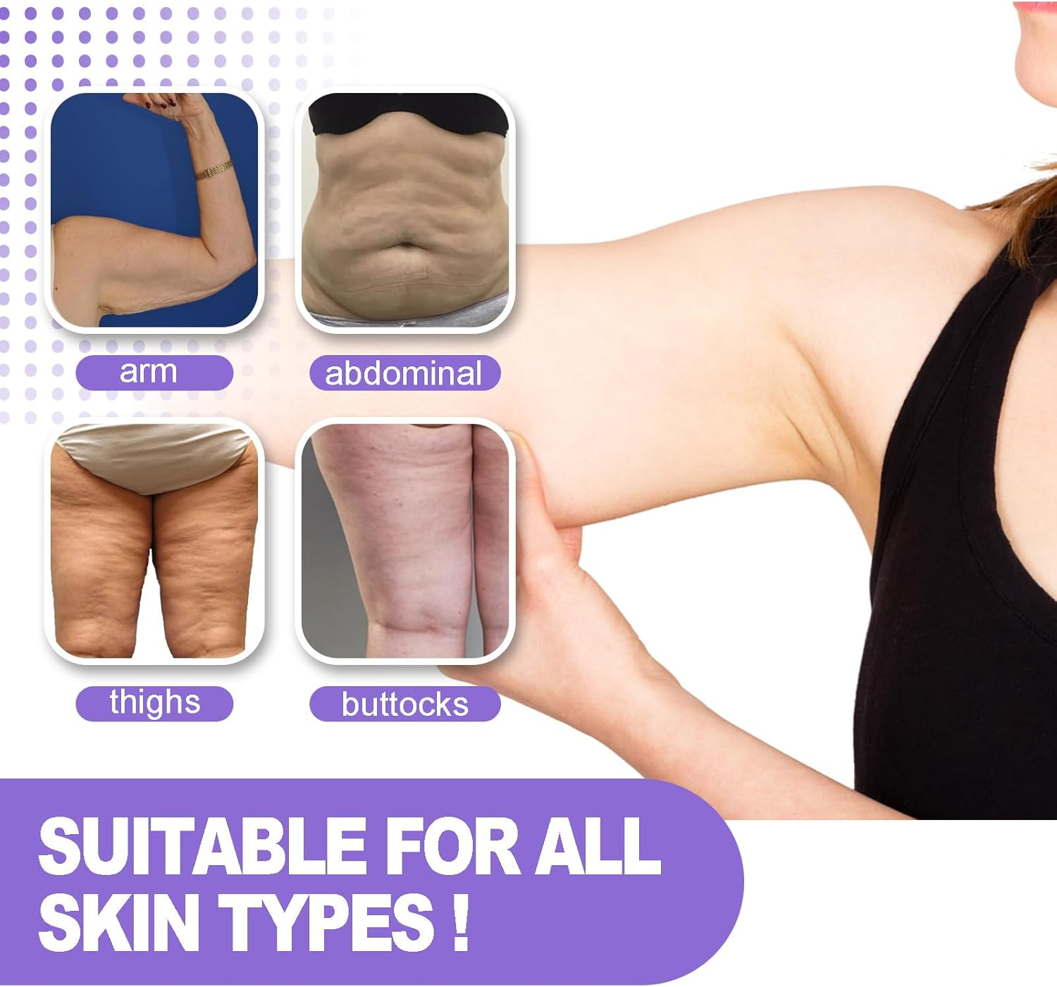 Arm Firming Cream &ndash; 2025 New Lift & Firm Body Cream for Sagging Skin, Anti-Ageing Formula to Reduce Wrinkles and Tighten Skin for a Firmer, Smoother Appearance (3)