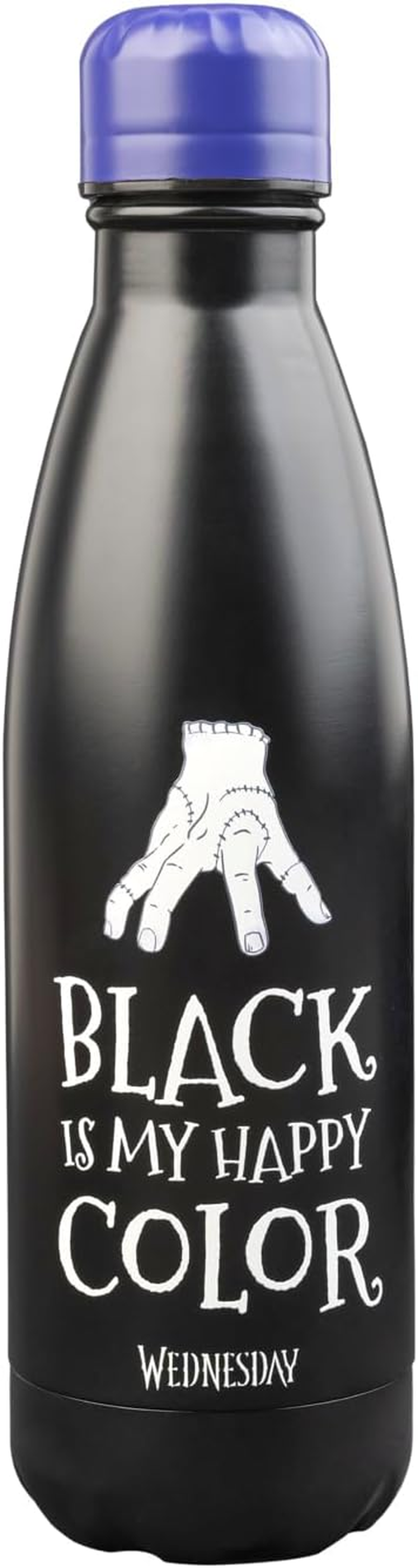 Grupo Erik Wednesday Addams 500Ml Metal Hot&Cold Bottle | 17Oz | Sports, Hiking, Cycling, Traveling, Home, Office, School | Everyday Use, Outdoor Activities image number 3