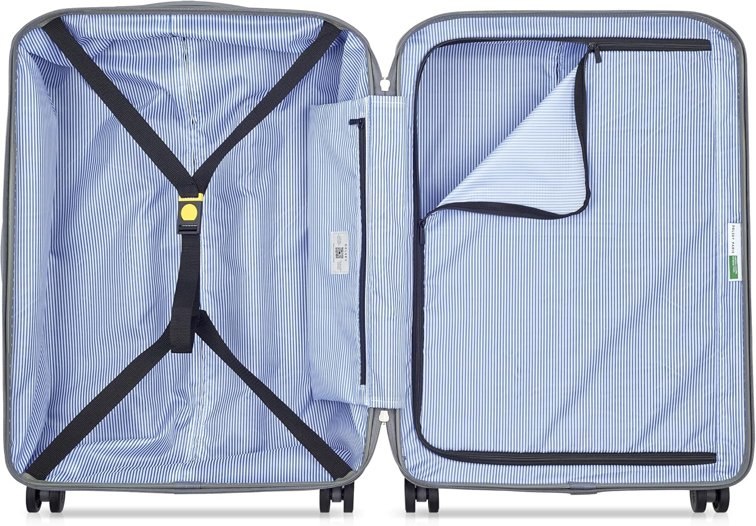 United Colors of Benetton Ucb Hardside Luggage with Spinner Wheels