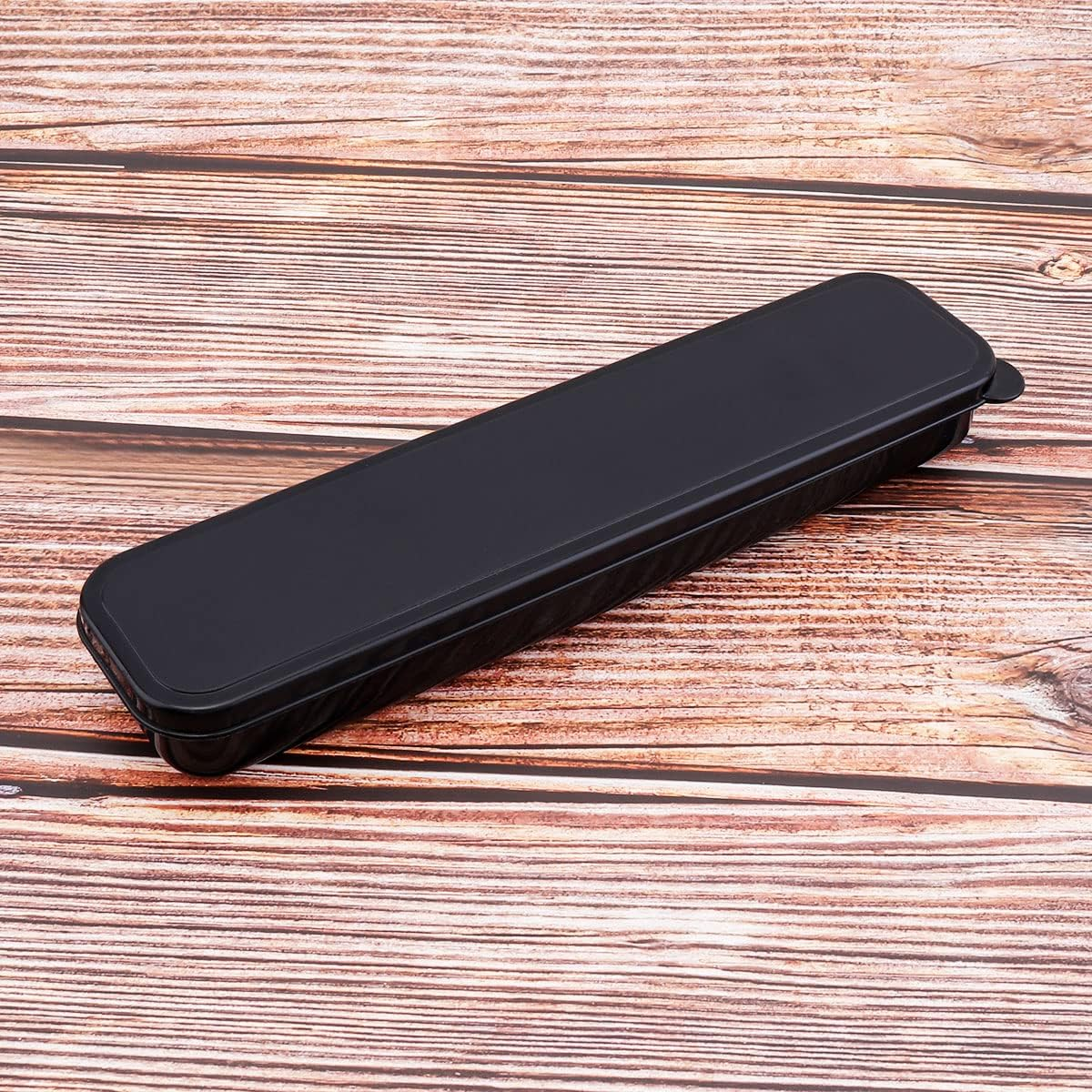 Origlam Portable Cutlery Box, Travel Tableware Storage Case, Simple Tableware Storage Box for Cutlery Set, 24.5 X 5.9 Cm (Black) image number 6