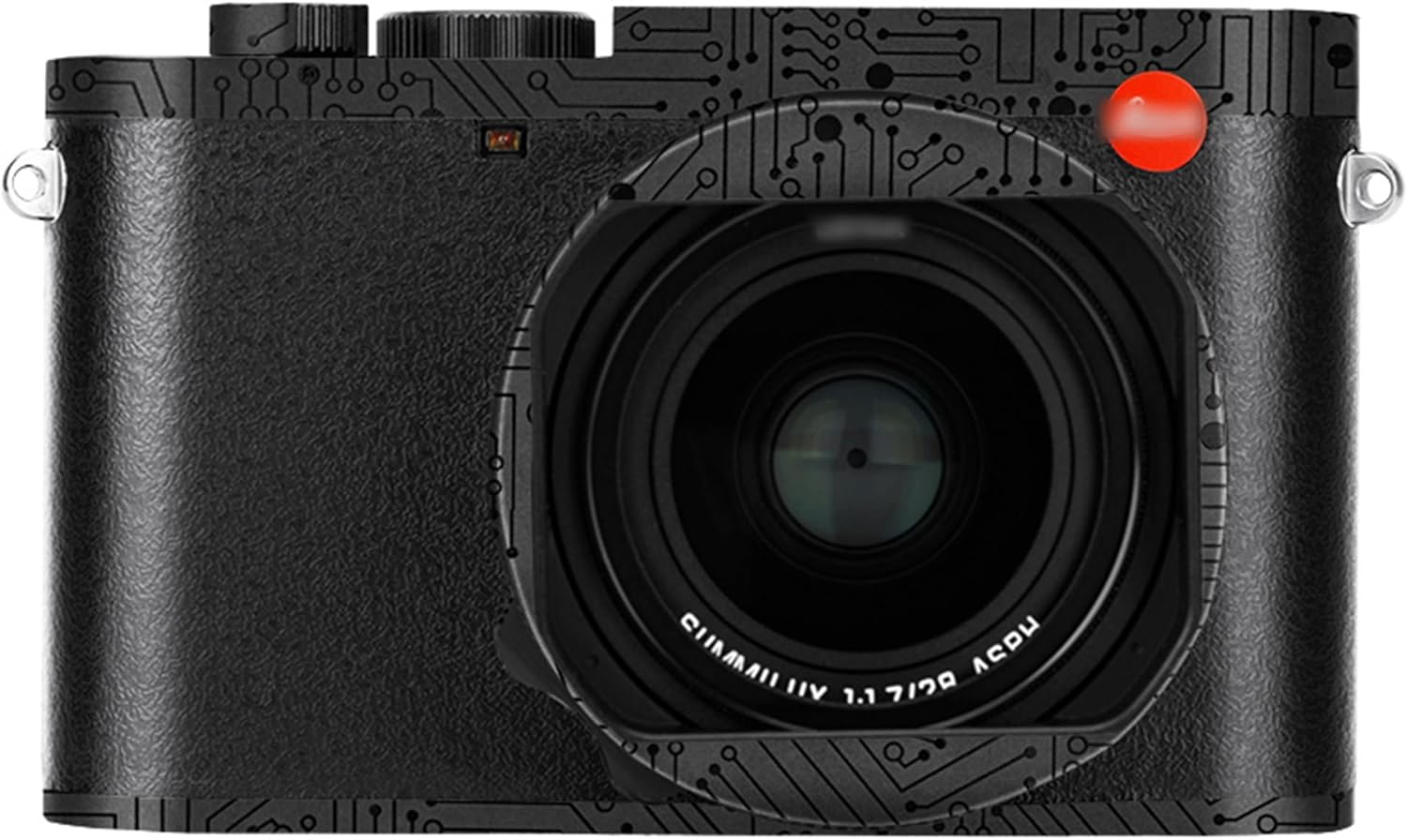 JJC Anti-Scratch Protection Sticker Compatible with Leica Q3 Mirrorless Camera, Non-Slip Camera Body Skin Cover Film Protector (Black)
