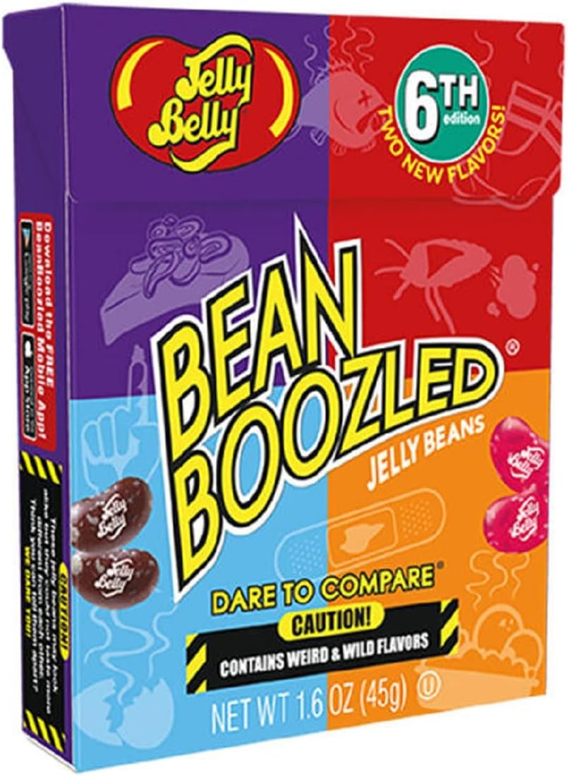 Jelly Belly Beanboozled Jelly Beans Flip Top 1.6-Ounce Box