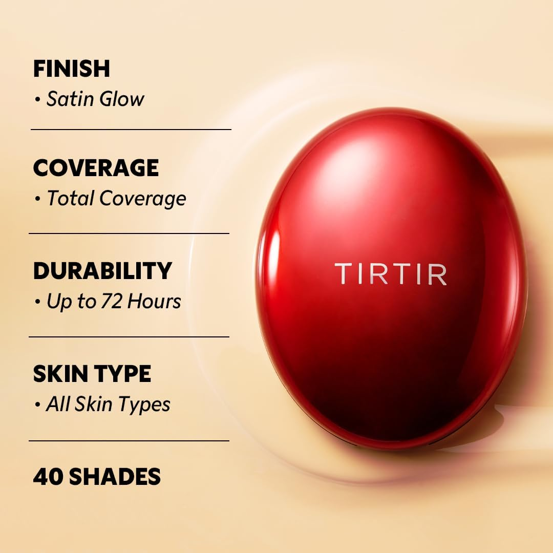 Tir Tir Mask Fit Red Cushion Mini Foundation 4.5 G, 22W Sheer Beige image number 3