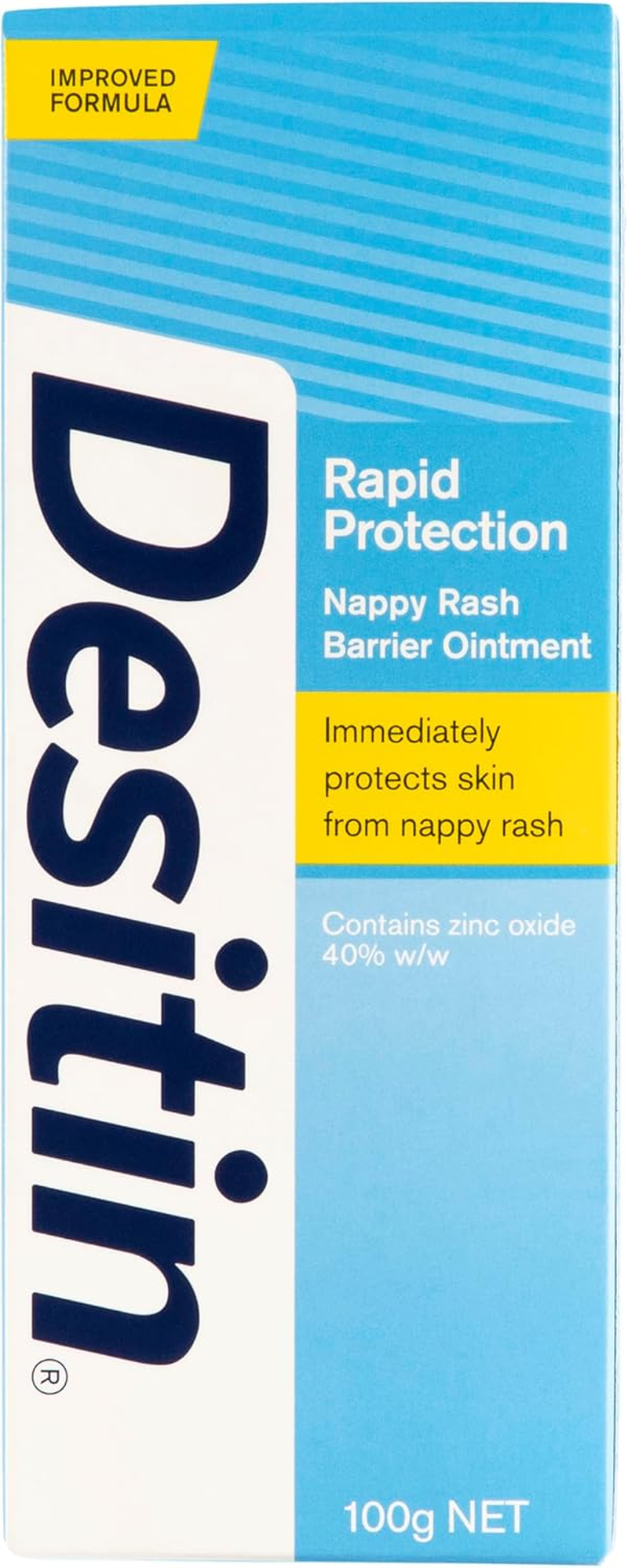 Desitin Rapid Protection Nappy Rash Barrier Ointment 100G image number 3