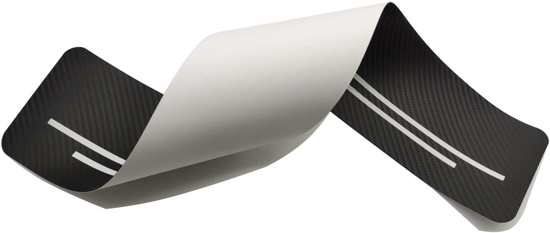 Car Accessories Carbon Fiber Door Sill Scuff Plate Auto Door Entry Guard Scratch Shield for Dodge Ram 2500 2012-2024 Auto Accessories (2500, White)