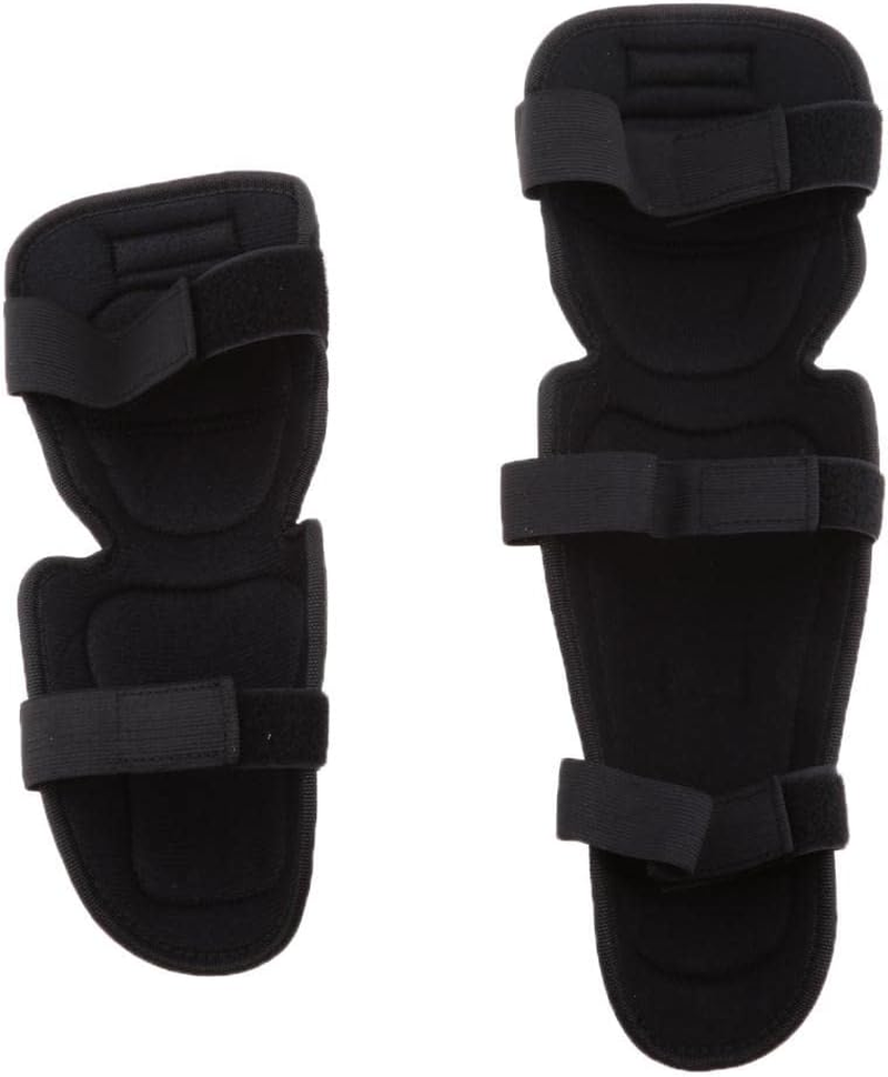1 Set Motorcycle Protective Elbow and Knee Pads Guard Black image number 2