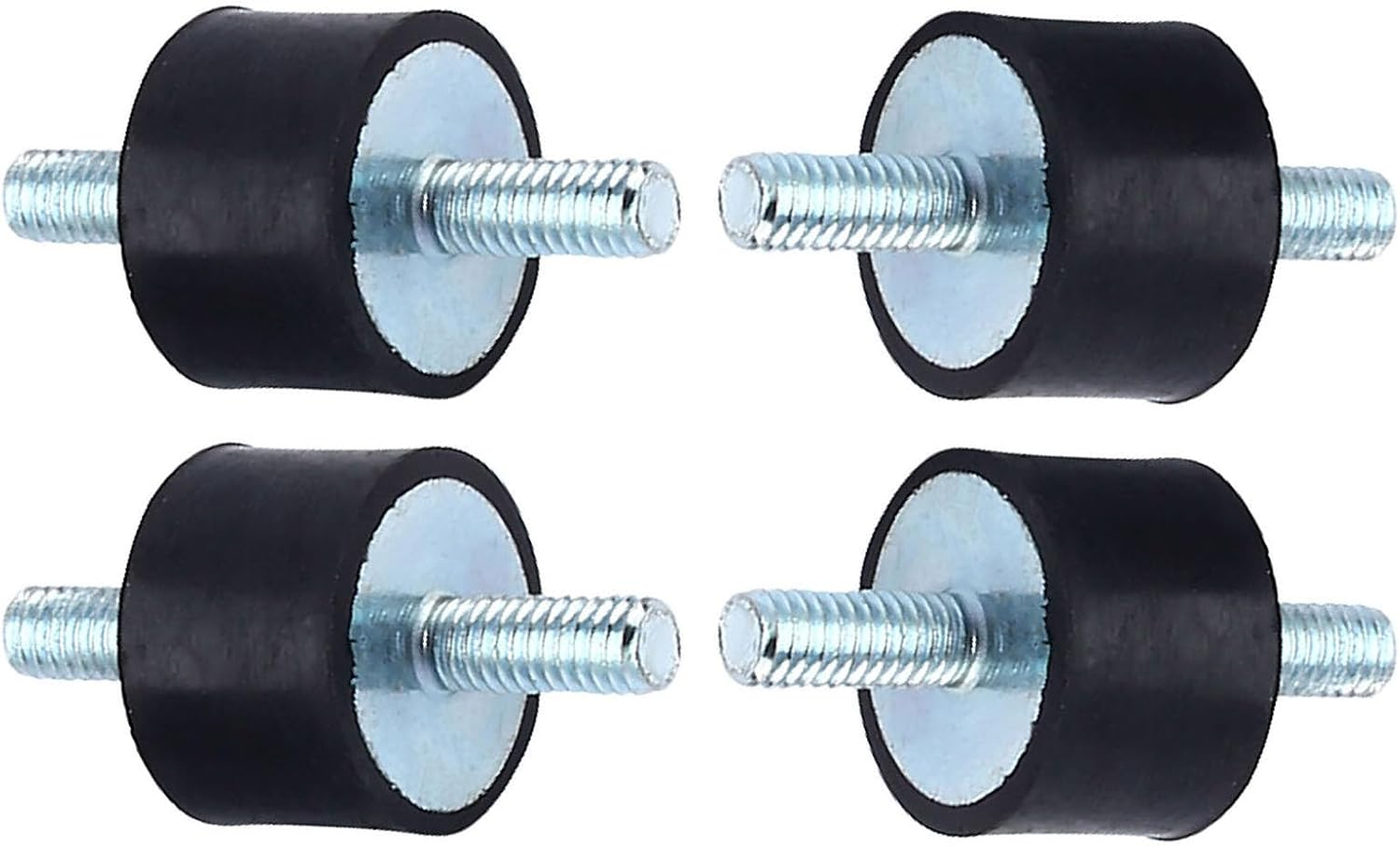 Fafeims Threaded Damper anti Vibration Mount for Radio Equipment Noise Control, Metal Bonded Rubber Part, 1 Pc