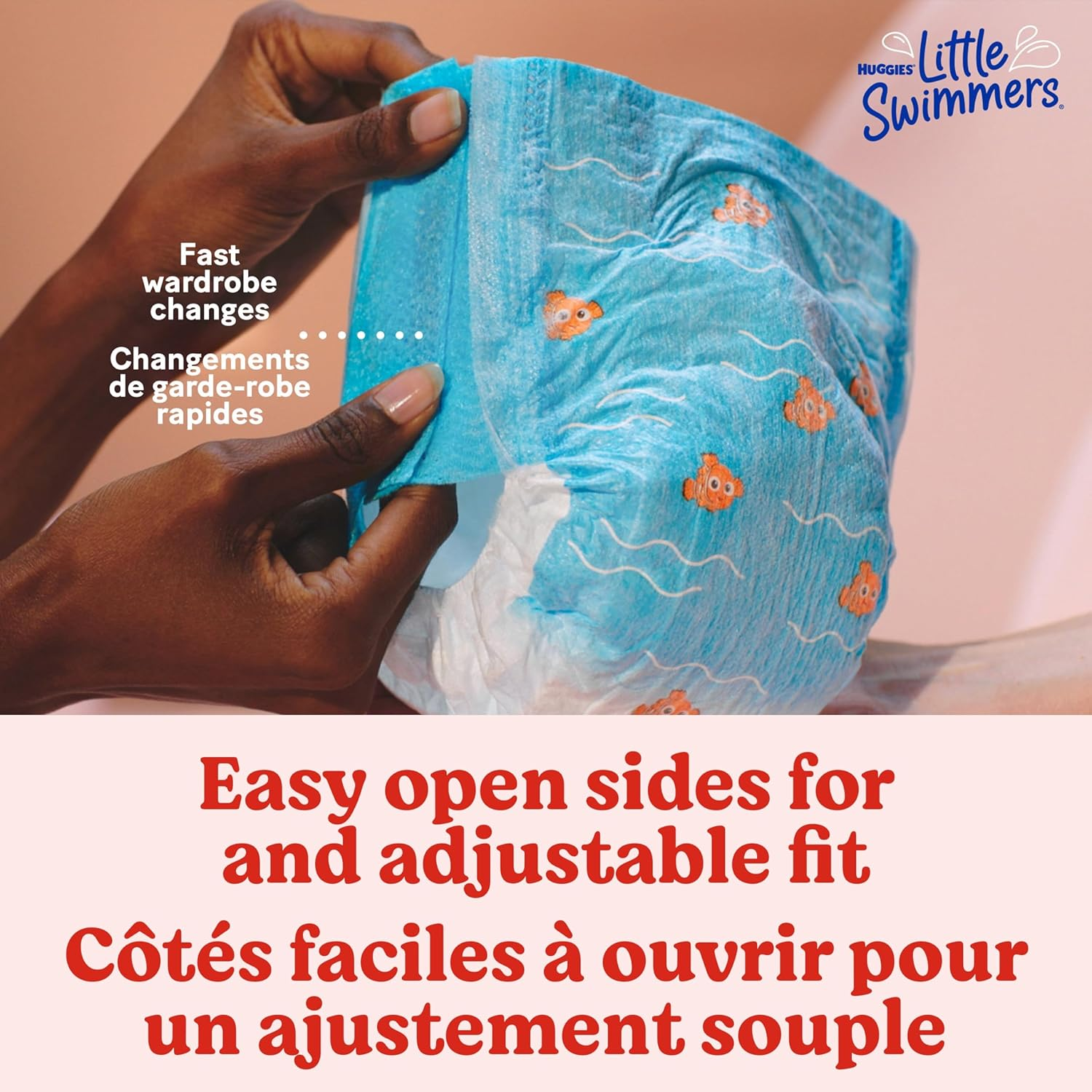 Huggies Little Swimmers Nappy Pants Large (14Kg+) 10 Count image number 2