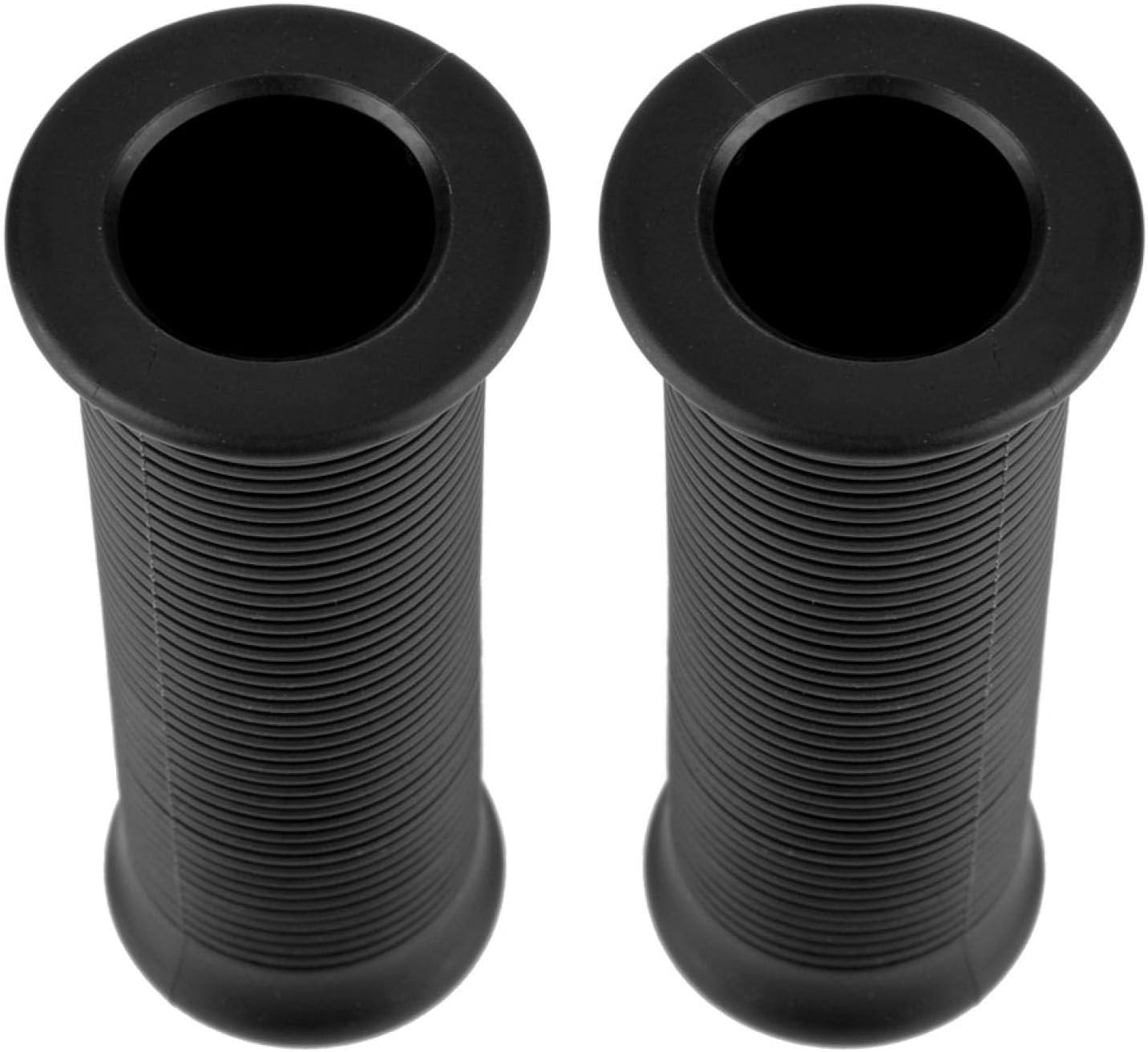 Motorcycle Hand Bar Grips 1Inch 25Mm Universal Motorcycle Hand Bar Grips Non Slip TPU Handle Comfort Hand(Black) for Rubber Motorcycle Grips 1 Inch Handlebar Grips 1 Inch 1" Diameter Grips 1 I image number 1